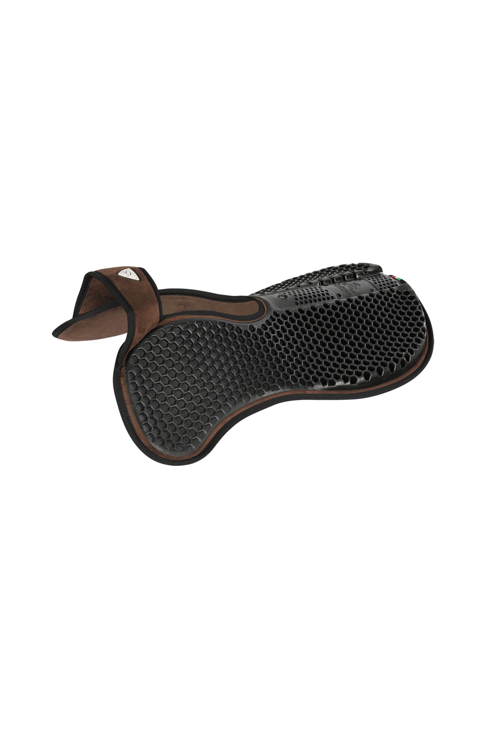 Acavallo Widerristfreies Hexagonales Gel Pad mit Mikrofaser und Hintererhöhung Schabracken
