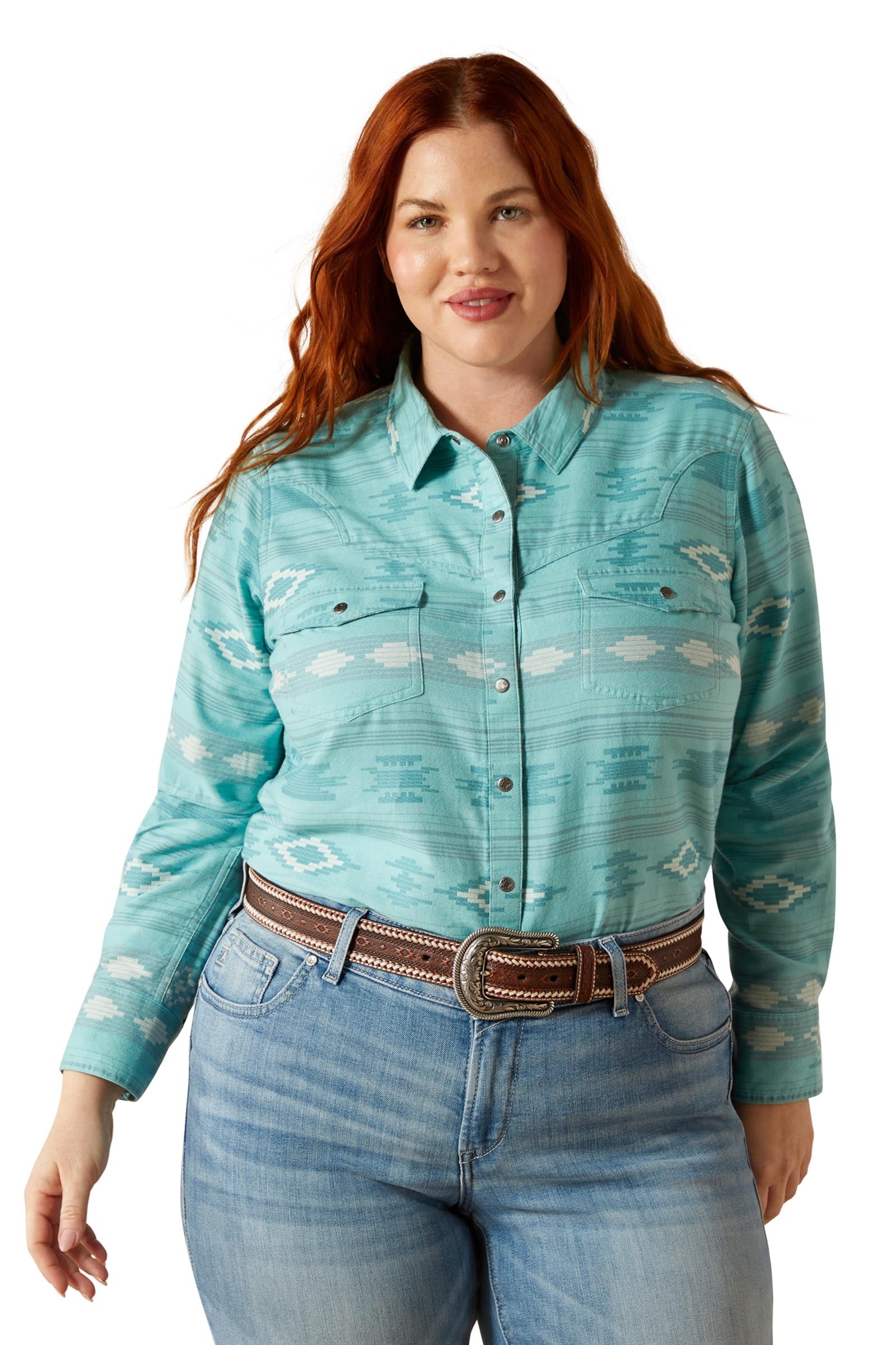 Ariat Montana Damen Westernhemd Damen Reitbekleidung