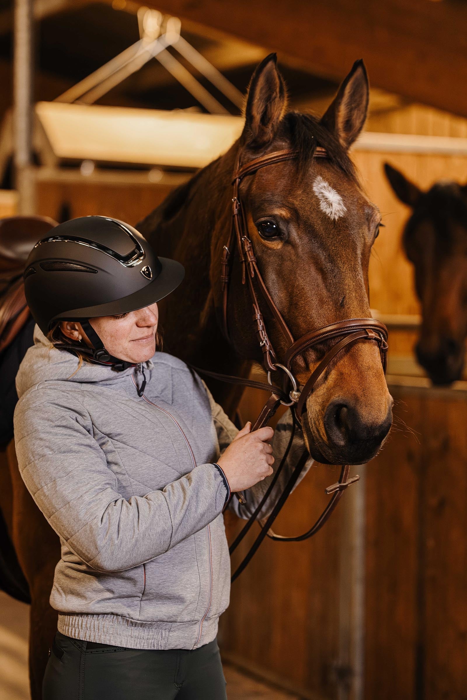 Equi Theme EQUITHÈME Agris Riding Helmet, Wide Visor Safety Equipment