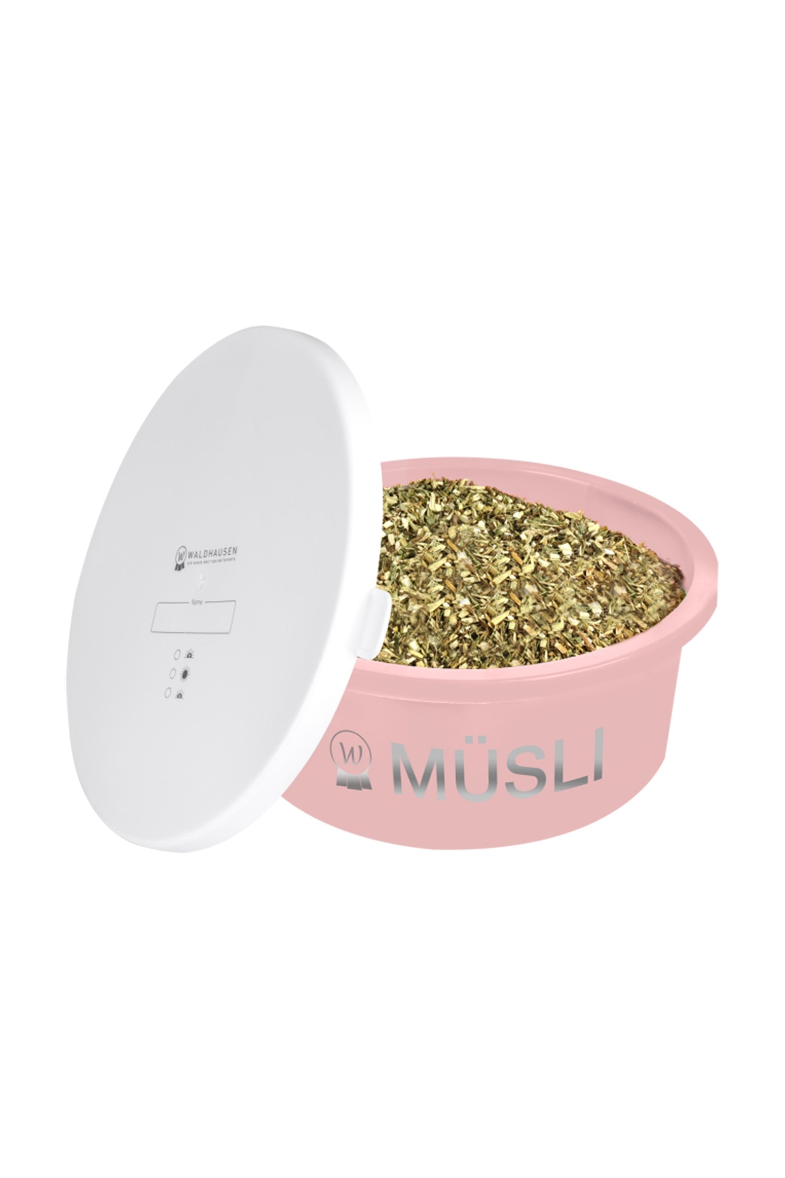 Waldhausen Müsli Schale mit Deckel Füttern & Tränken