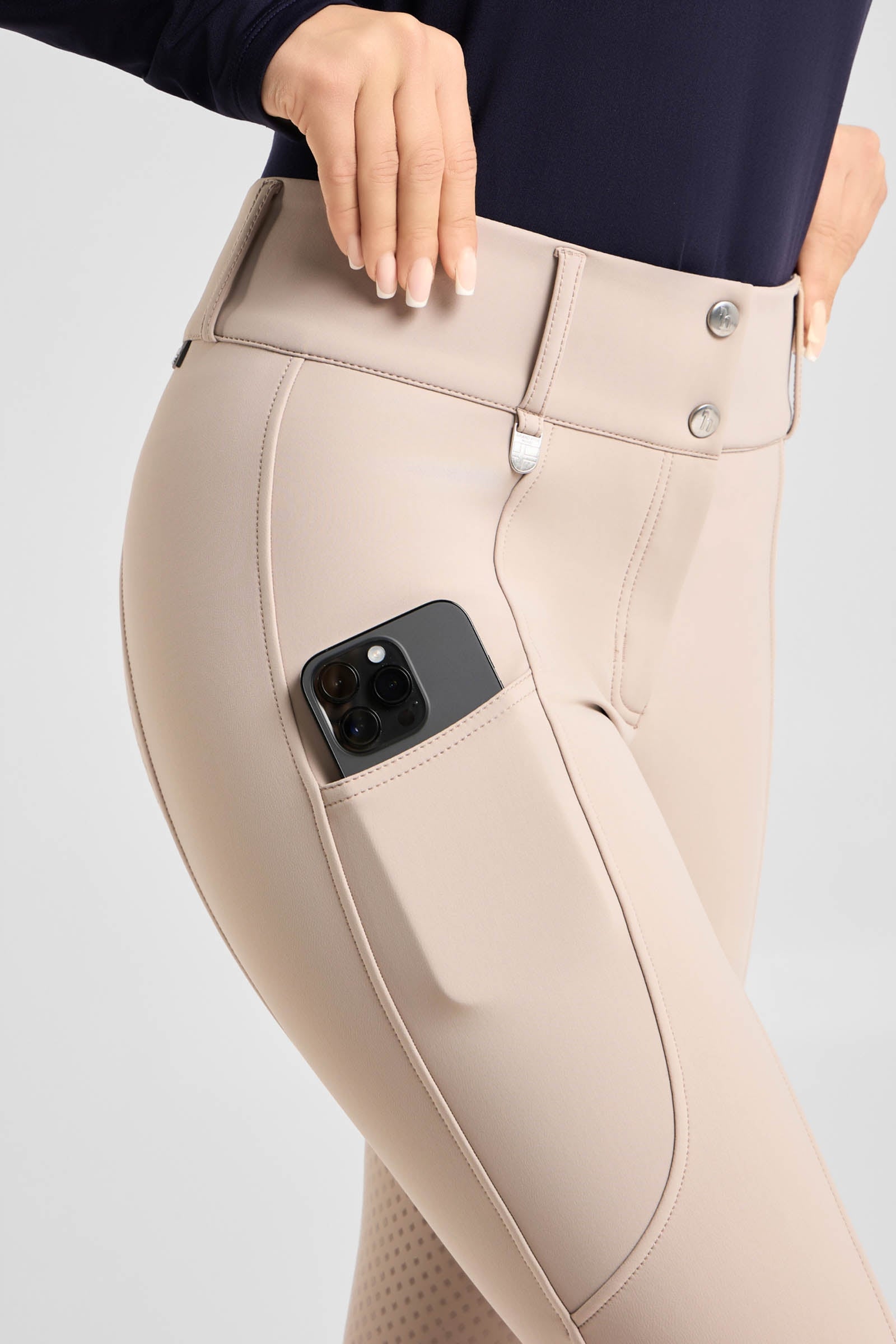 Horze Grand Prix Pro Women's Thermo Fullgrip Breeches Womens Breeches