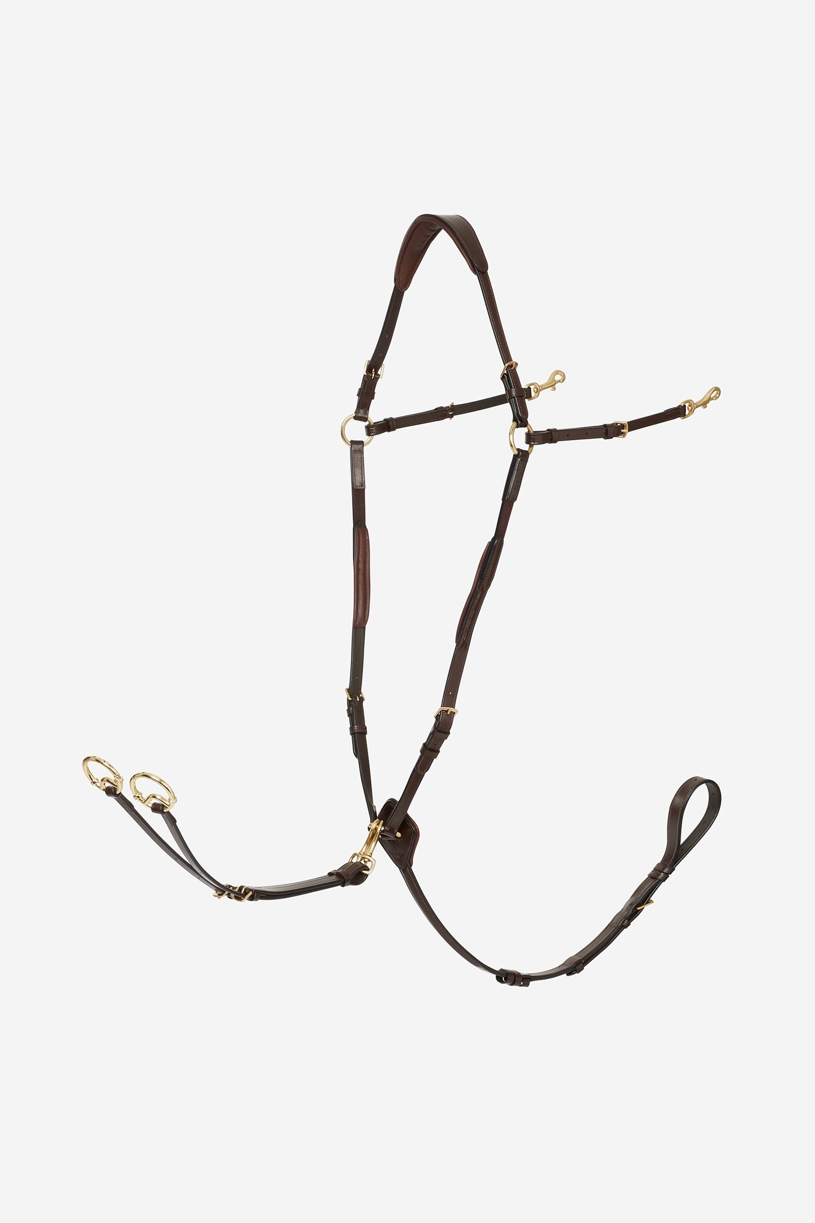 LeMieux Breastplate With Detachable Martingale Bridles & Reins