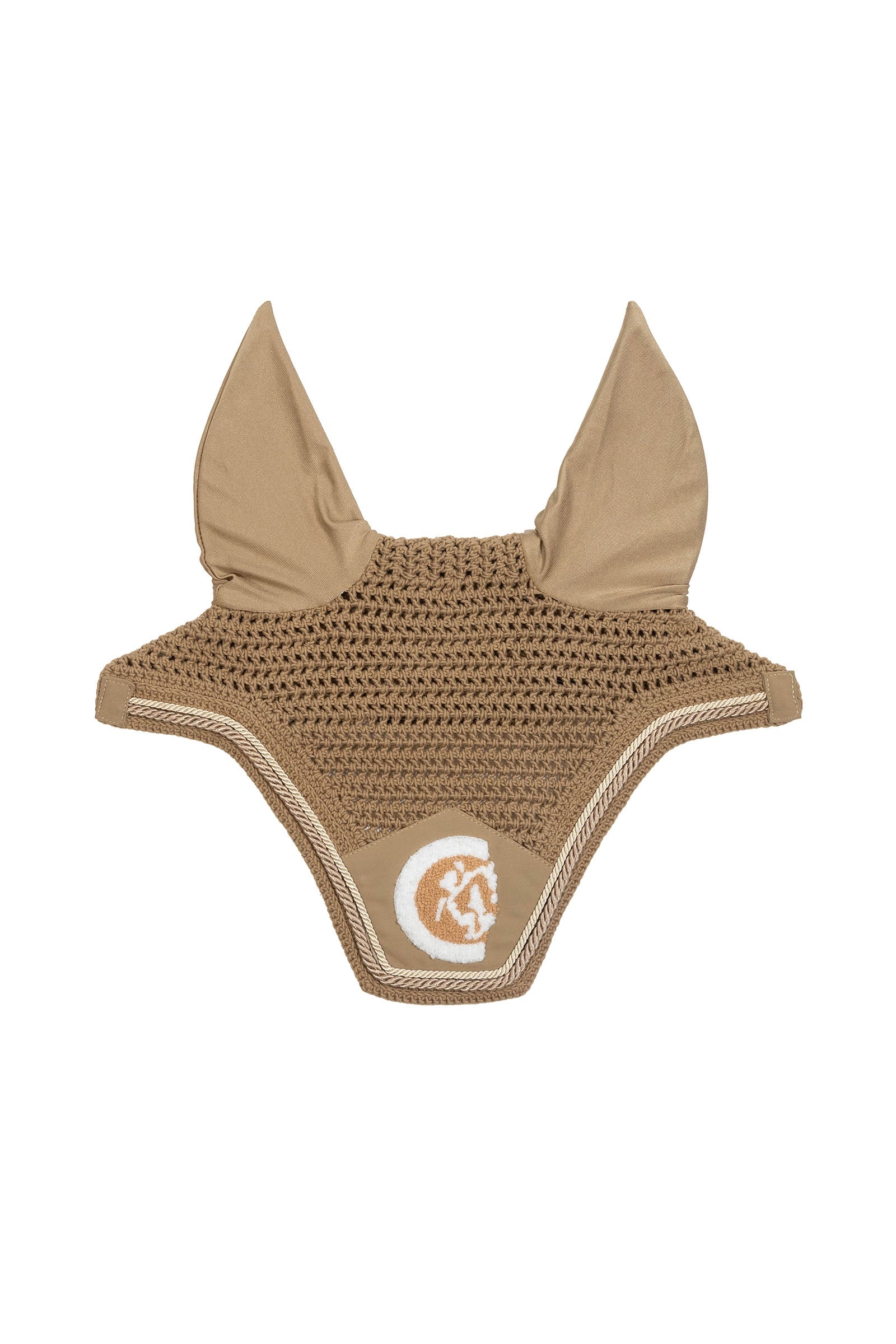 Kentucky Horsewear Fliegenhaube Wellington 3D Logo rope Schabracken