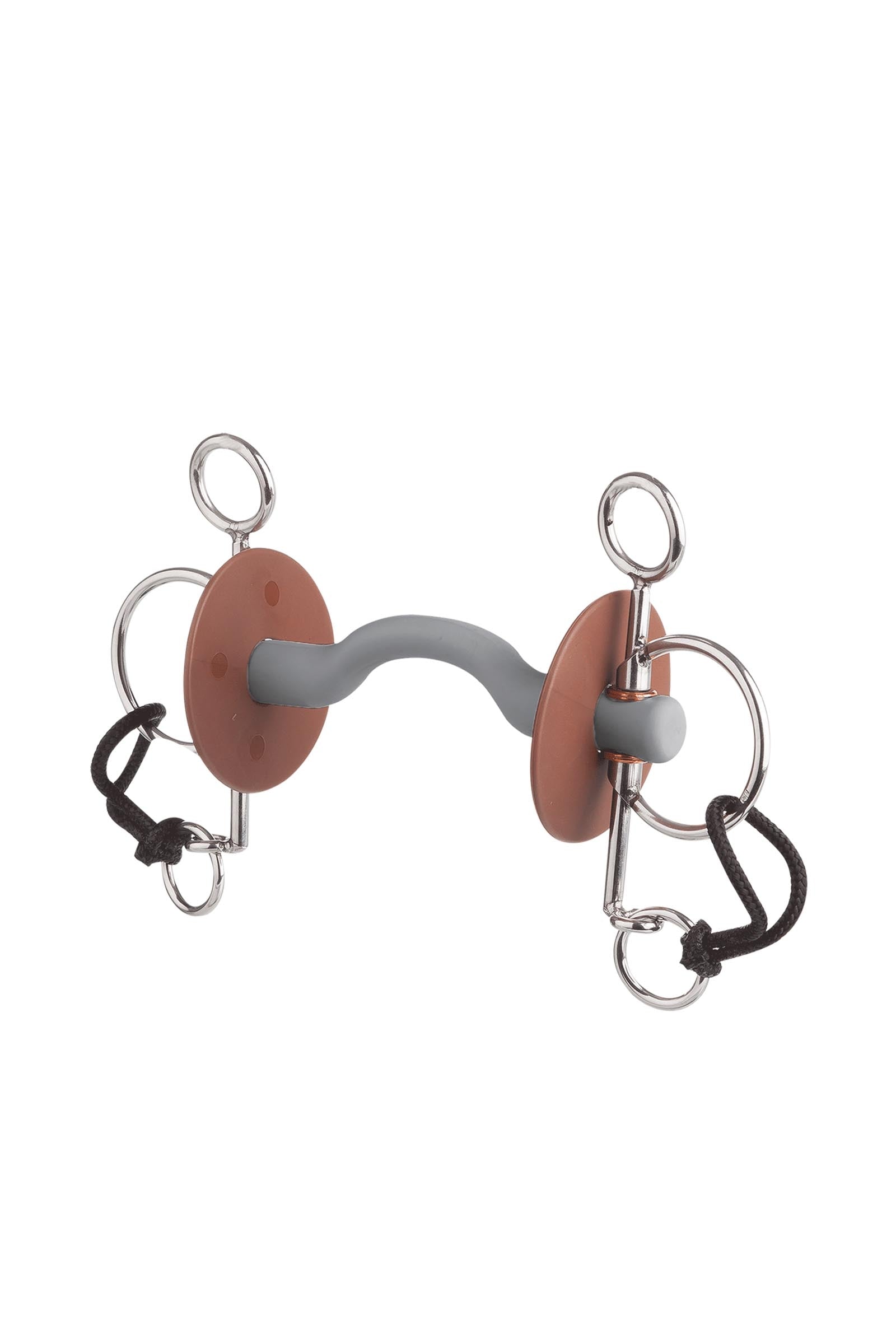 Beris beris Pelham mit langen Anzügen und Zungenbogenstange, 18 mm, hart Gebisse