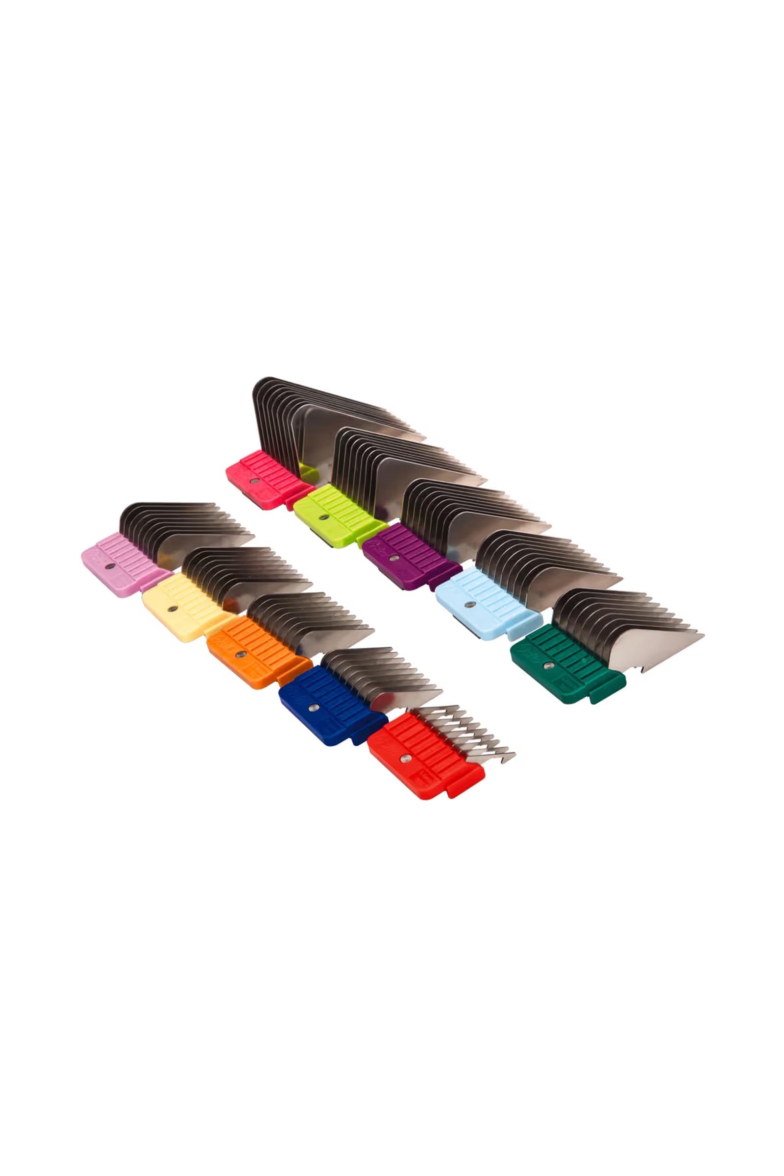 Oster Metal Clip-On Comb Set of 10 Horse Clipping & Trimming Tools