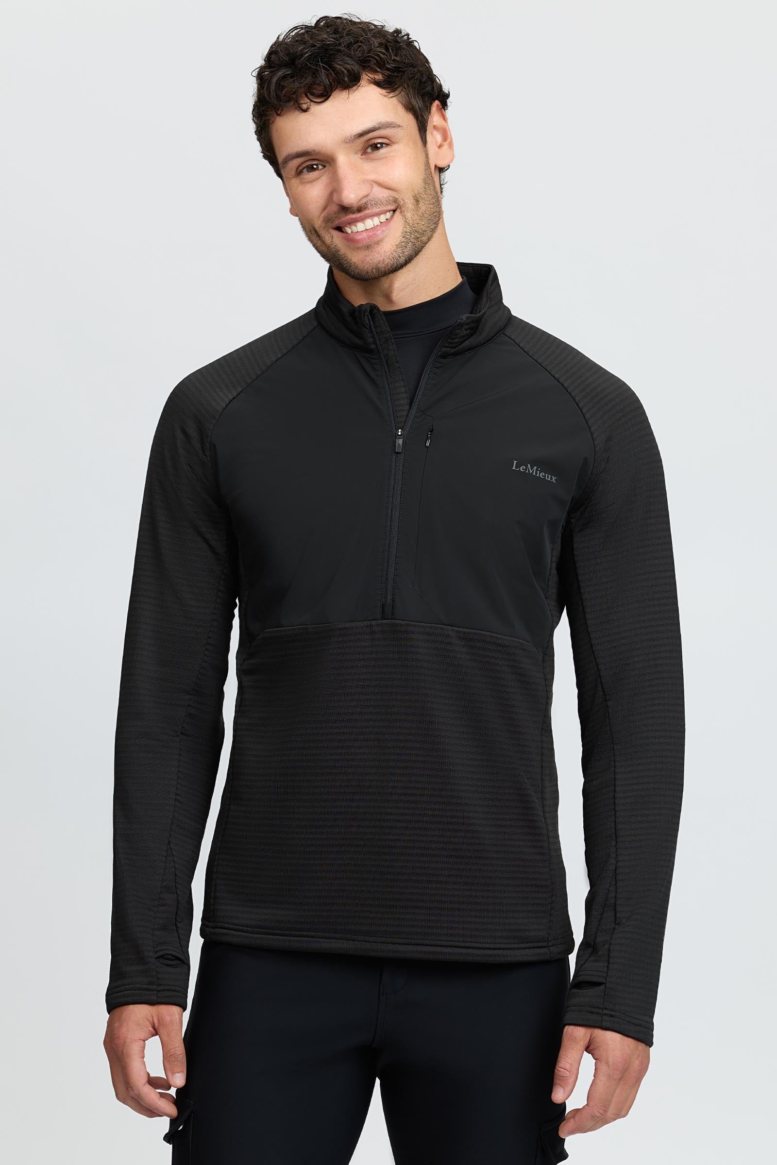 LeMieux Men´s Quarter Zip Mid Layer Mens Riding Clothing