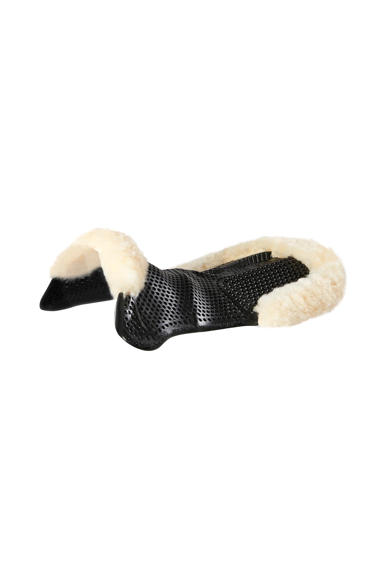 Acavallo Gel Anti-Rutsch Classic mit Schaffell Ausschnitt Hinterkeil Schabracken