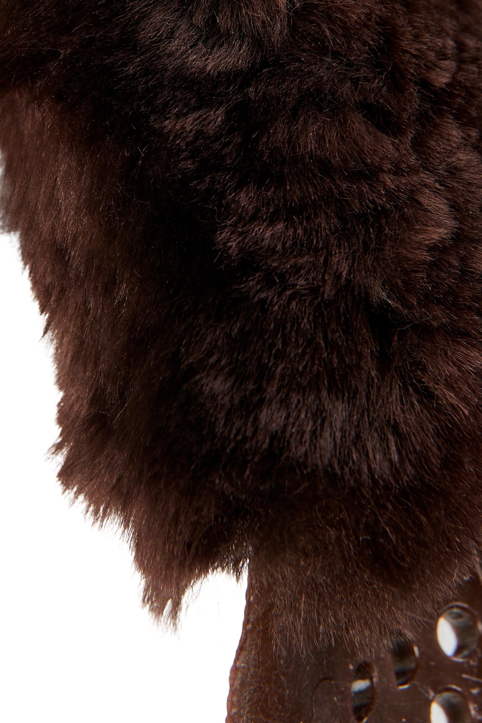 Acavallo Gel Non Slip Classic With Sheepskin Cut-Out Rear Riser Saddle Pads