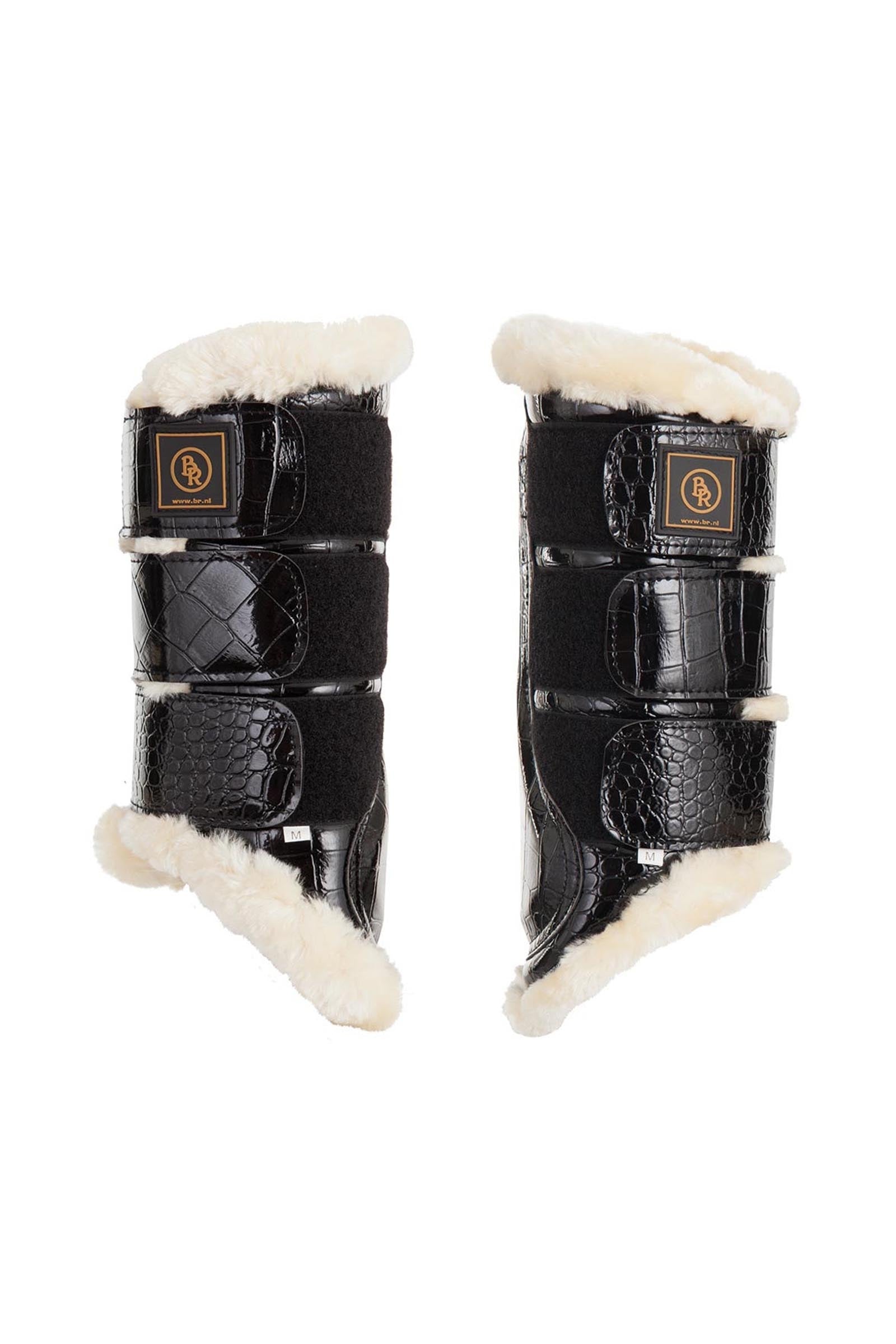 BR Majestic Gamaschen aus Kunst-Lackleder Leg & Hoof Protection
