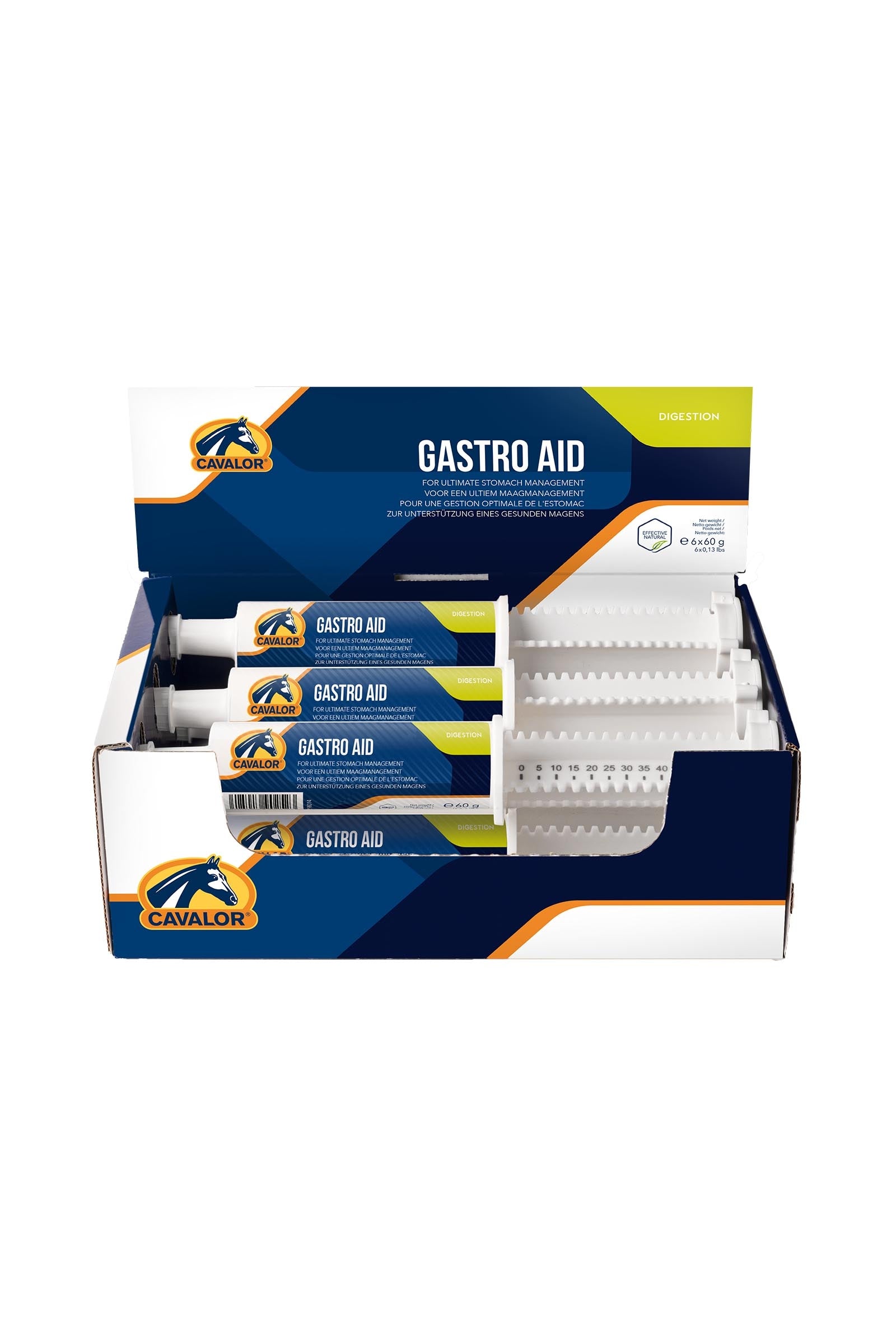 Cavalor Gastro Aid, Digestion, (6x60g) Horse Feed & Nutrition