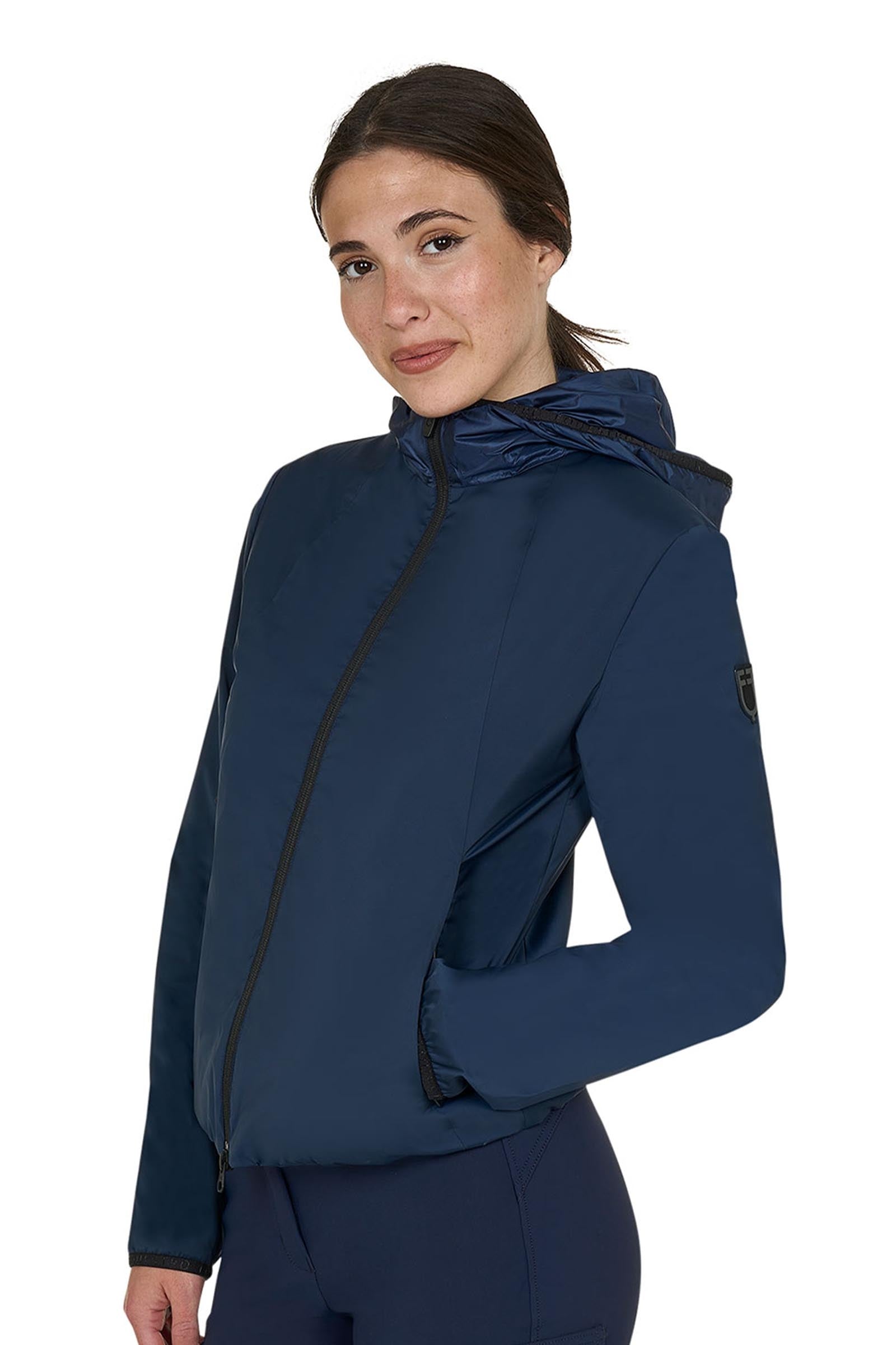 Equestro SS2026 Women's Foldable Warmer Nylon Jacket Women’s Riding Clothing