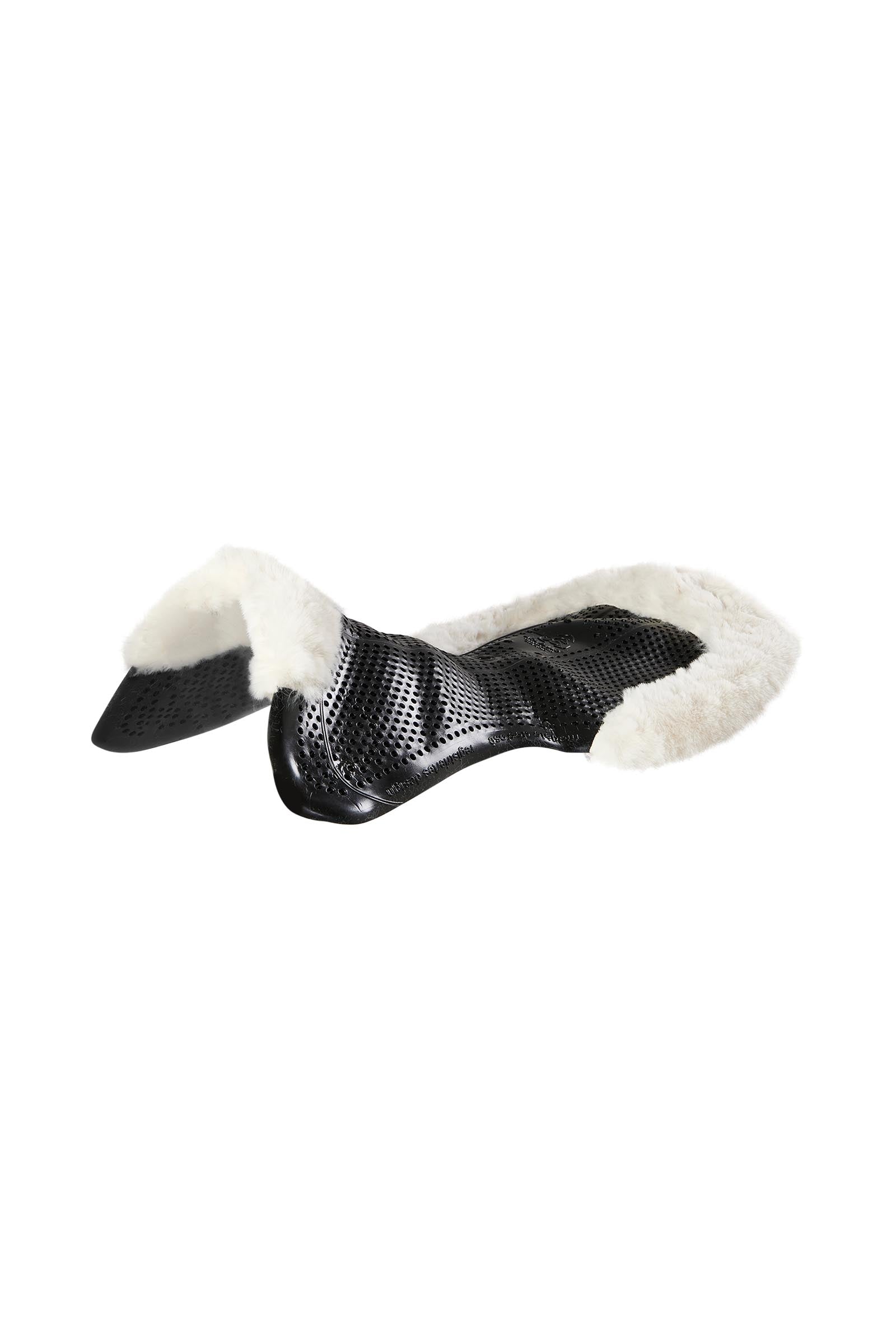 Acavallo Gel Anti-Rutsch Classic mit Schaffell Ausschnitt flach Schabracken