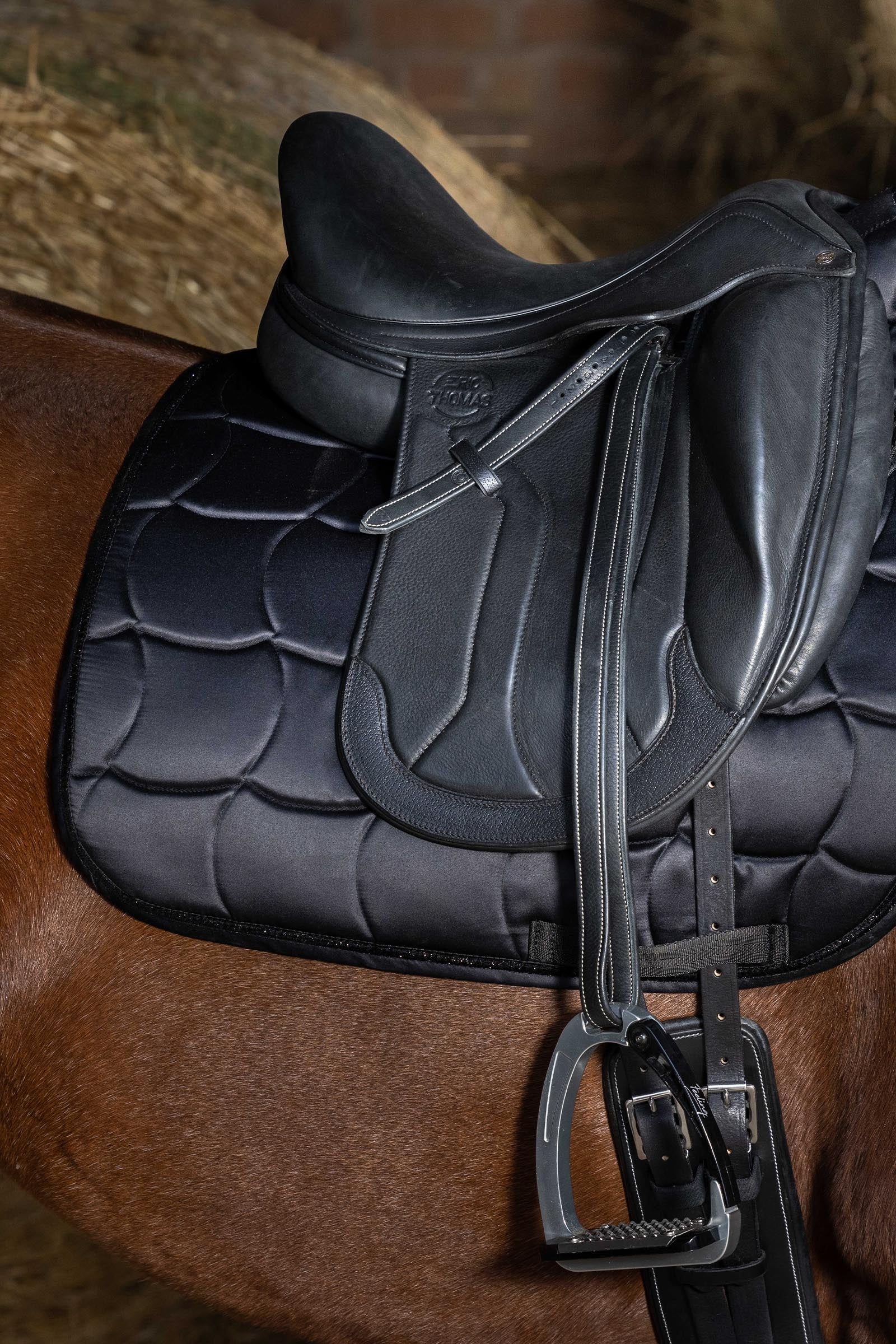 EQUITHÈME Satin Dressage Saddle Pad Saddle Pads