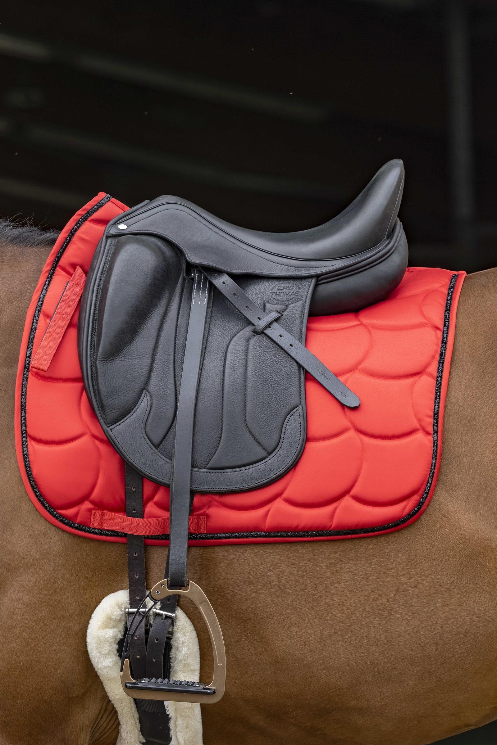 EQUITHÈME Satin Dressage Saddle Pad Saddle Pads