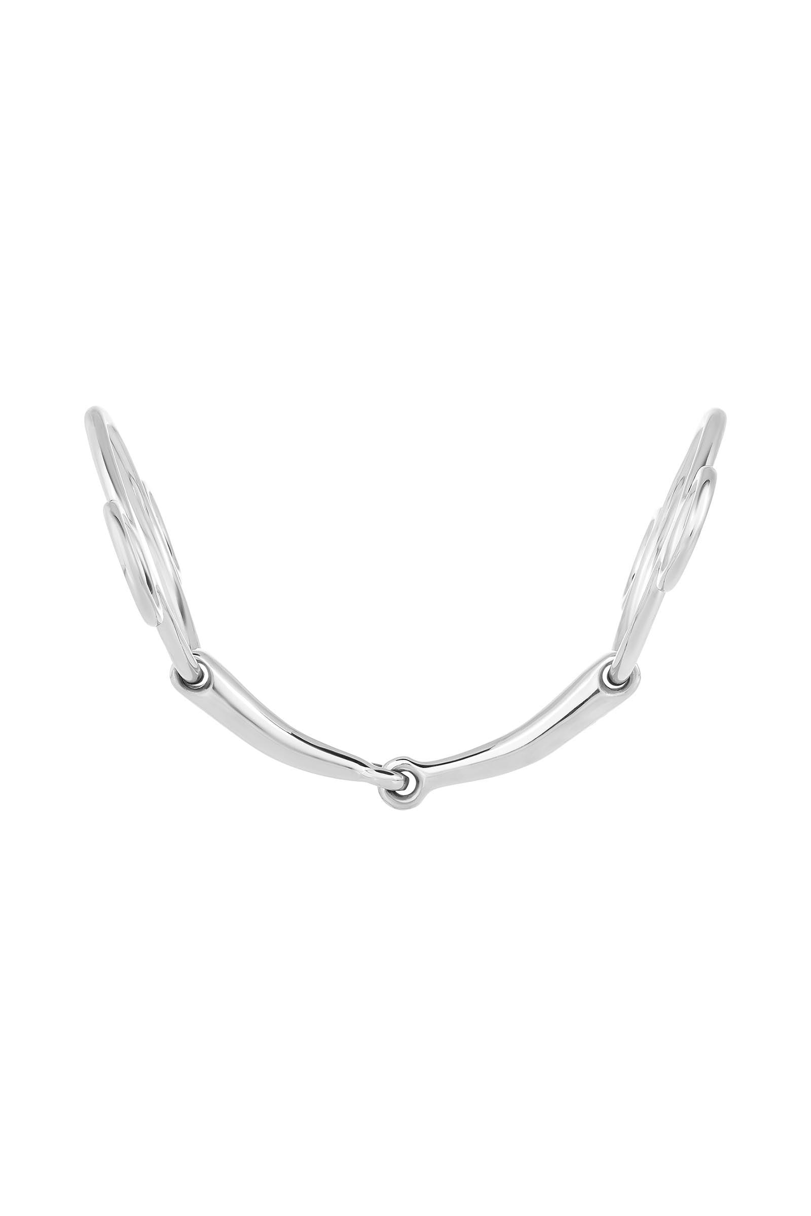 Waldhausen 3-ring Bit, Single Jt., Stainless St., 16 mm Horse Bits