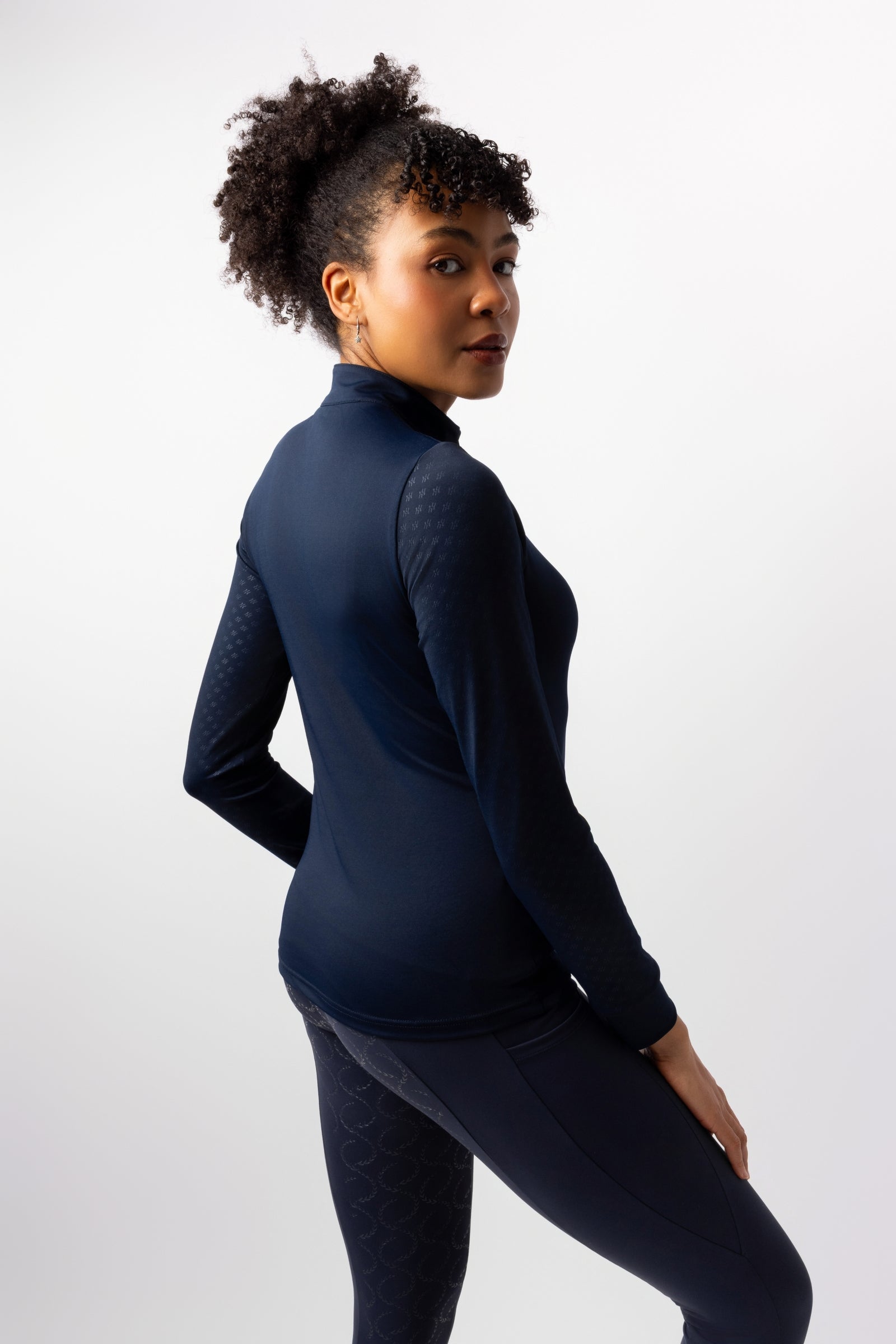 Horze Jocelyn Women´s Training Shirt With Long Sleeves Women’s Riding Clothing