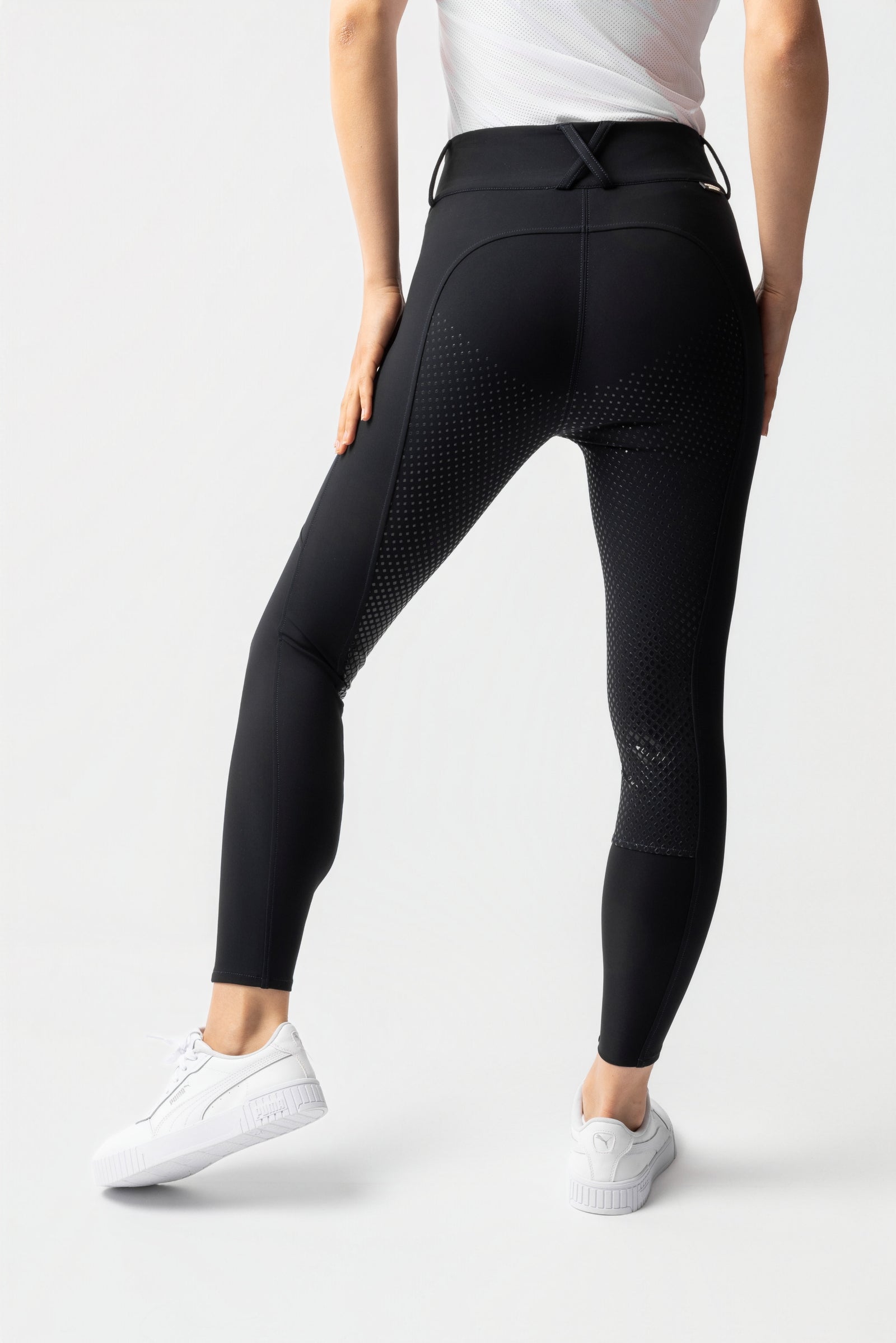Horze Grand Prix Pro Damen Vollbesatz Reithose UPF 50+ Womens Breeches