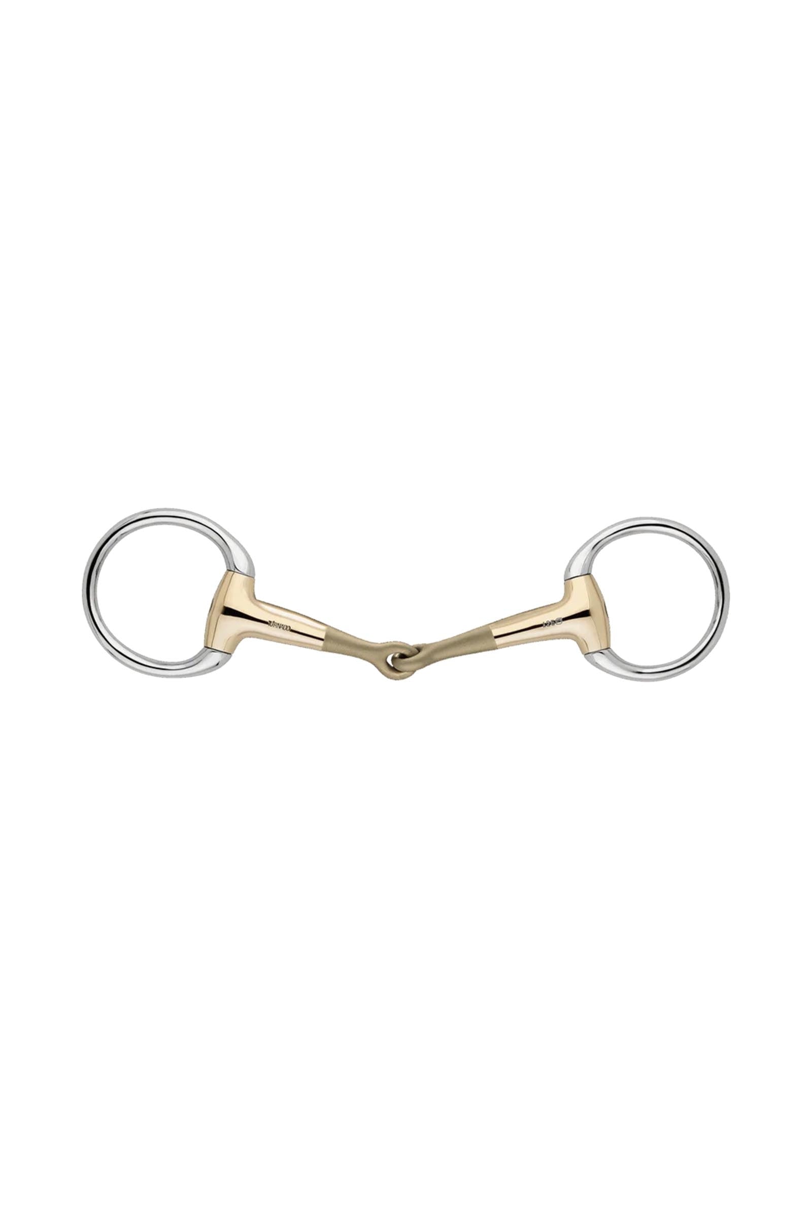 Sprenger Turnado Olivenkopf-Unterlegtrense, einfach gebrochen, 14 mm, Sensogan Gebisse