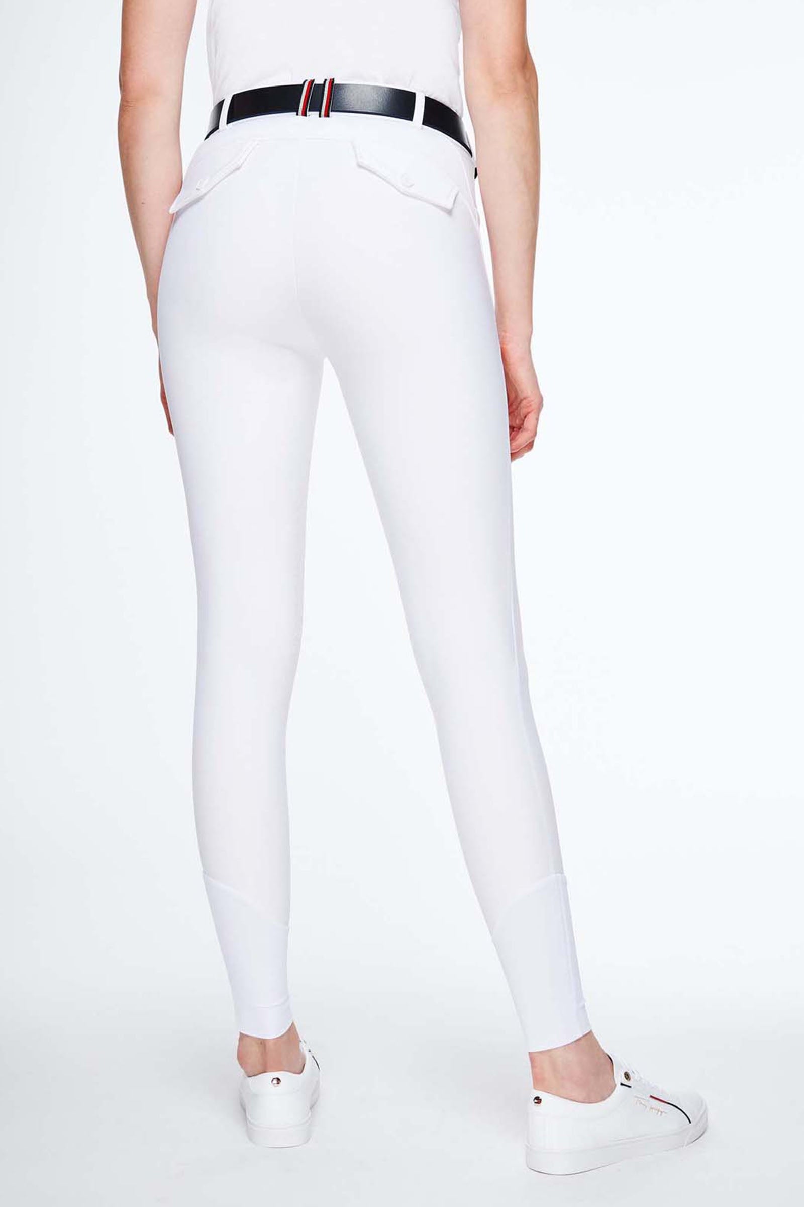 Tommy Hilfiger Equestrian Classic Style Damen Kniebesatz Reithose Womens Breeches