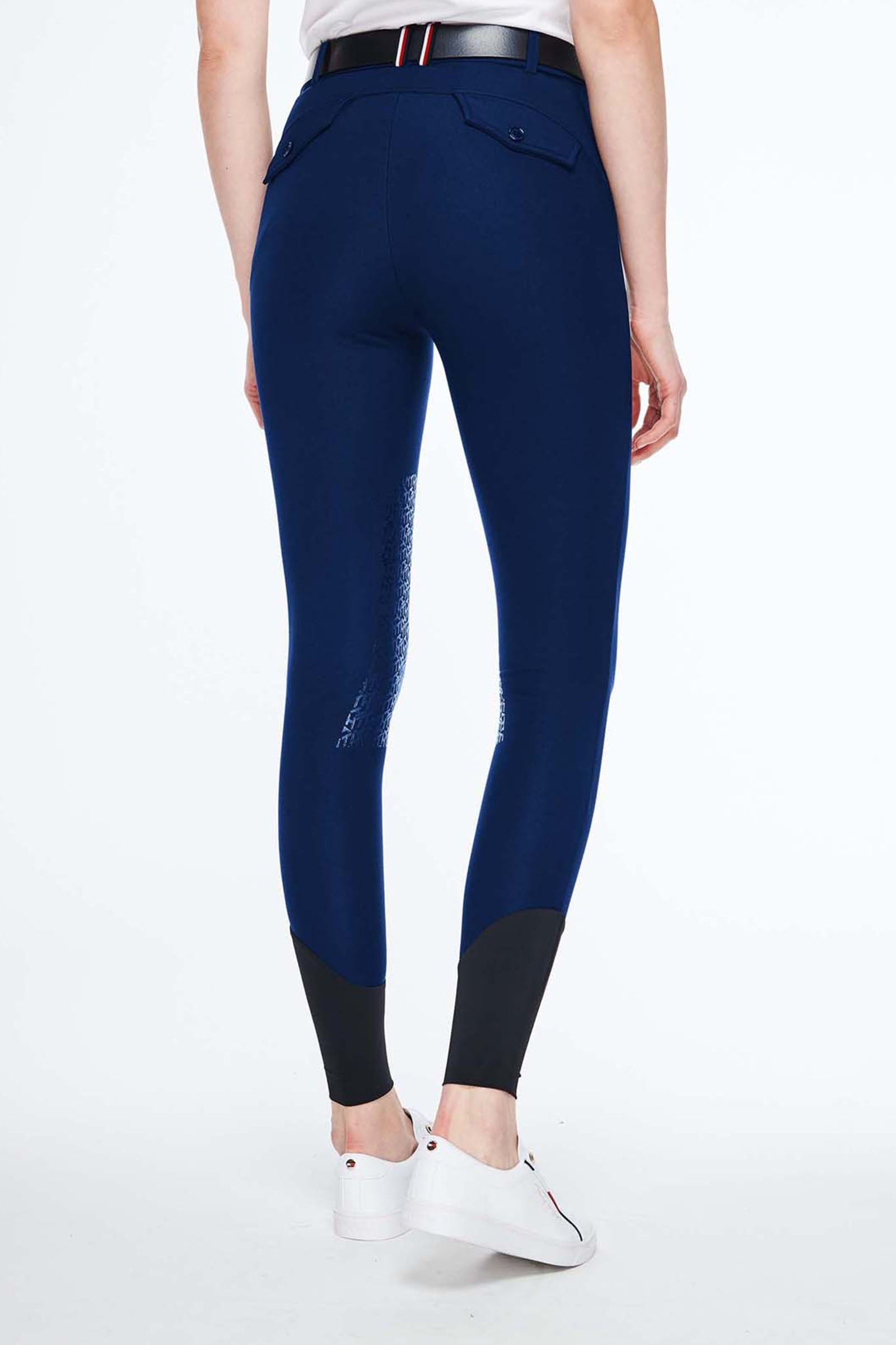 Tommy Hilfiger Equestrian Classic Style Damen Kniebesatz Reithose Womens Breeches