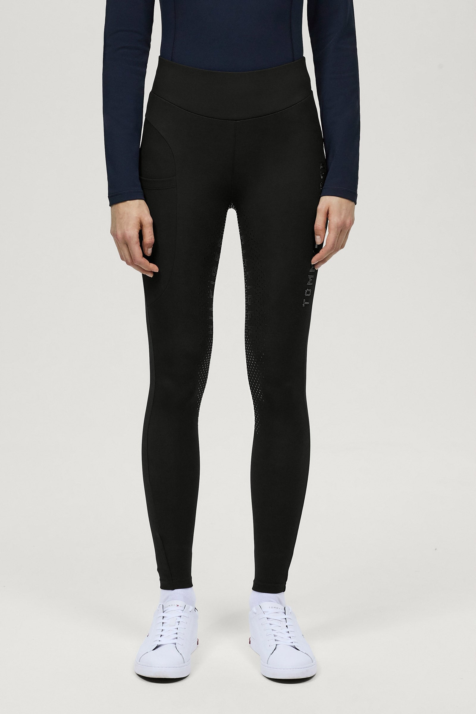 Tommy Hilfiger Equestrian Tommy Hilfiger Capsule Collection Elmira Women's All-Year Rhinestone Full Grip Tights Womens Breeches