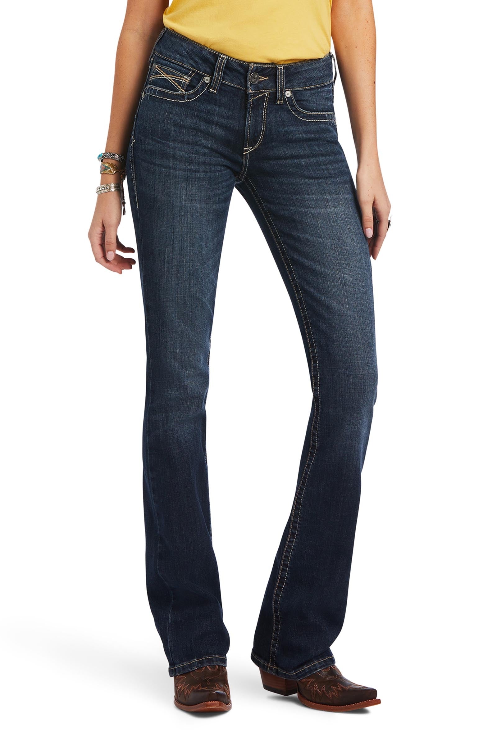 Ariat Women's R.E.A.L. Perfect Rise  Lexie Boot Cut Jeans Womens Breeches