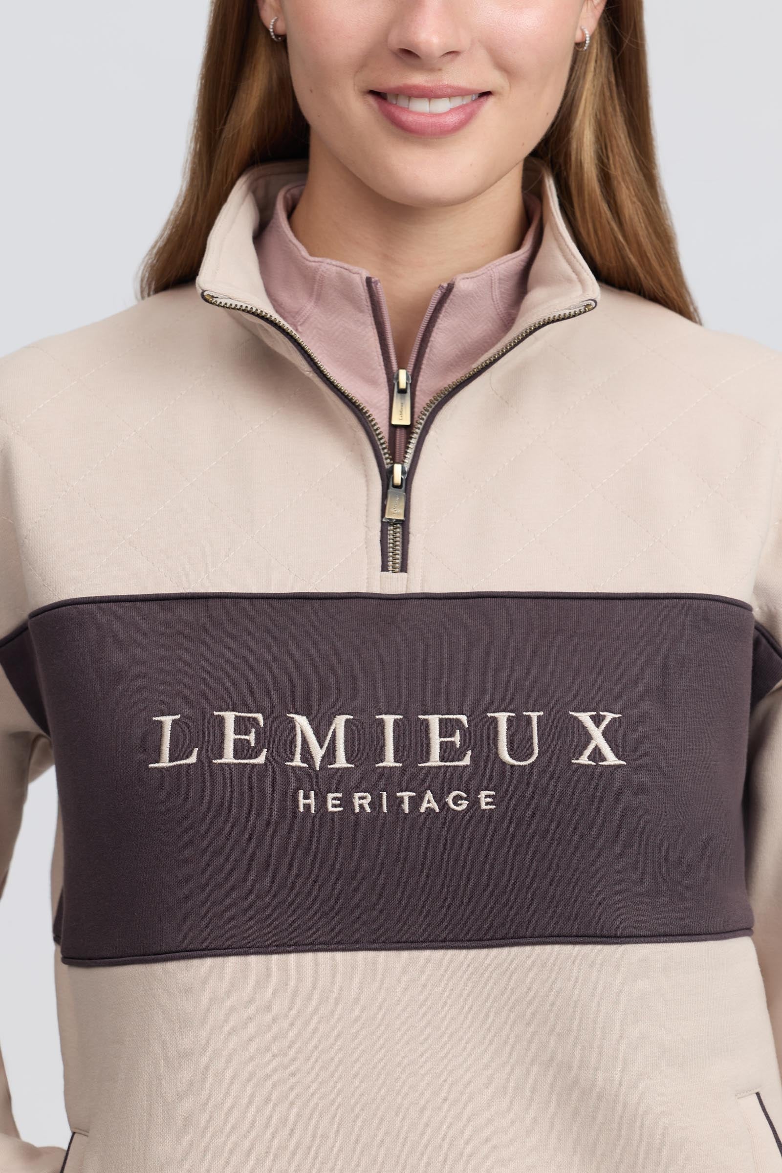 LeMieux Heritage Women´s Quarter Zip Sweatshirt Women’s Riding Clothing