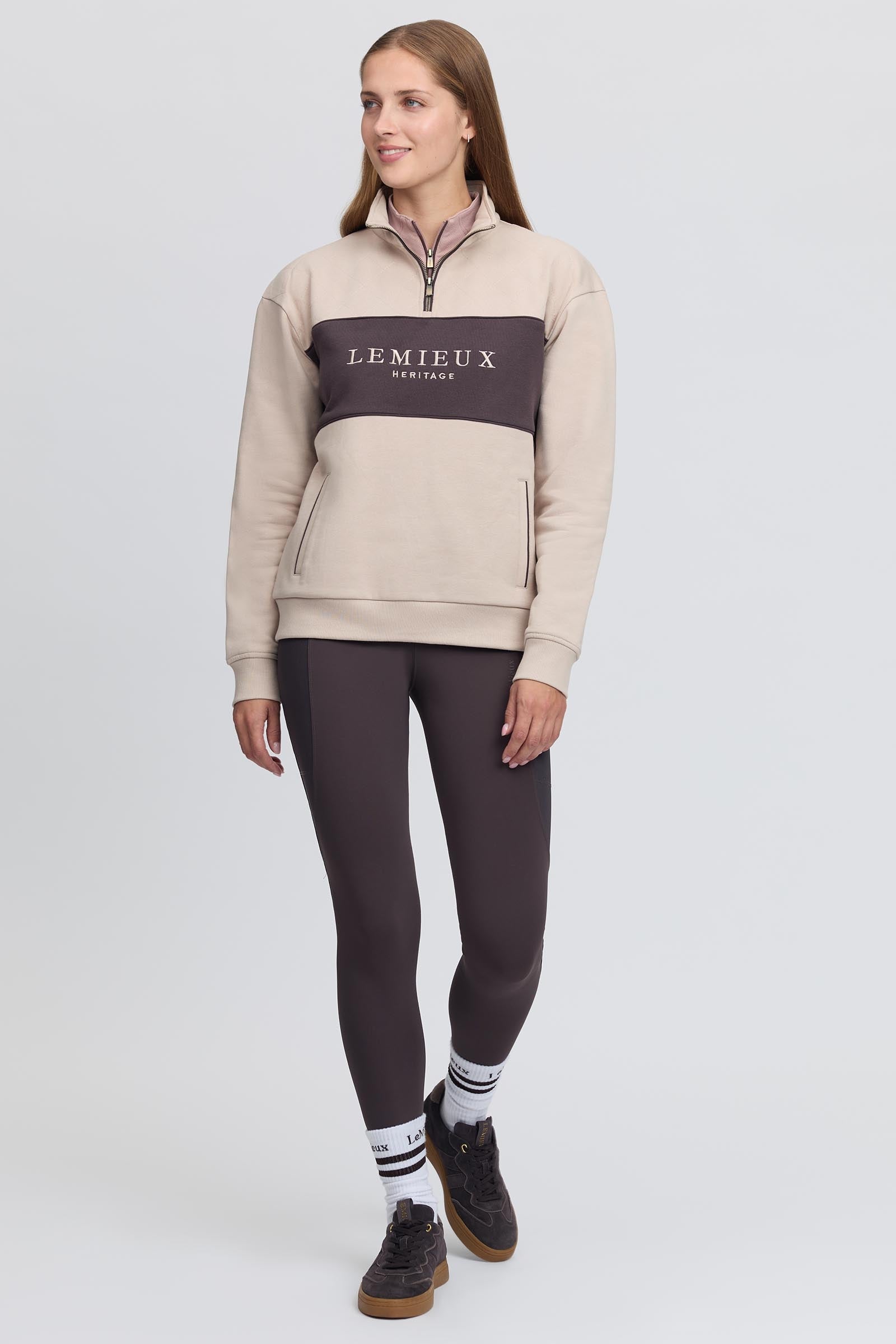 LeMieux Heritage Women´s Quarter Zip Sweatshirt Women’s Riding Clothing