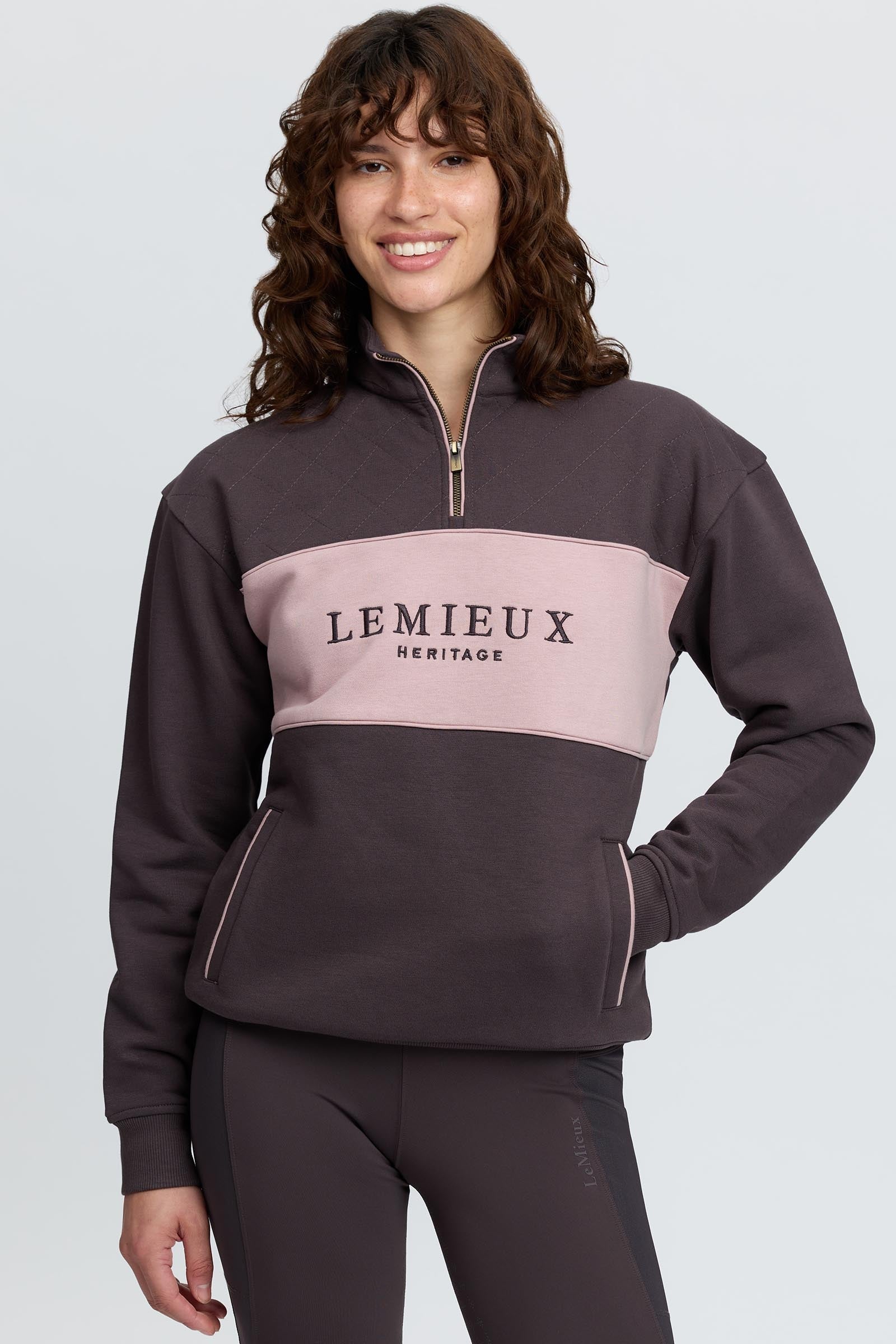 LeMieux Heritage Women´s Quarter Zip Sweatshirt Women’s Riding Clothing