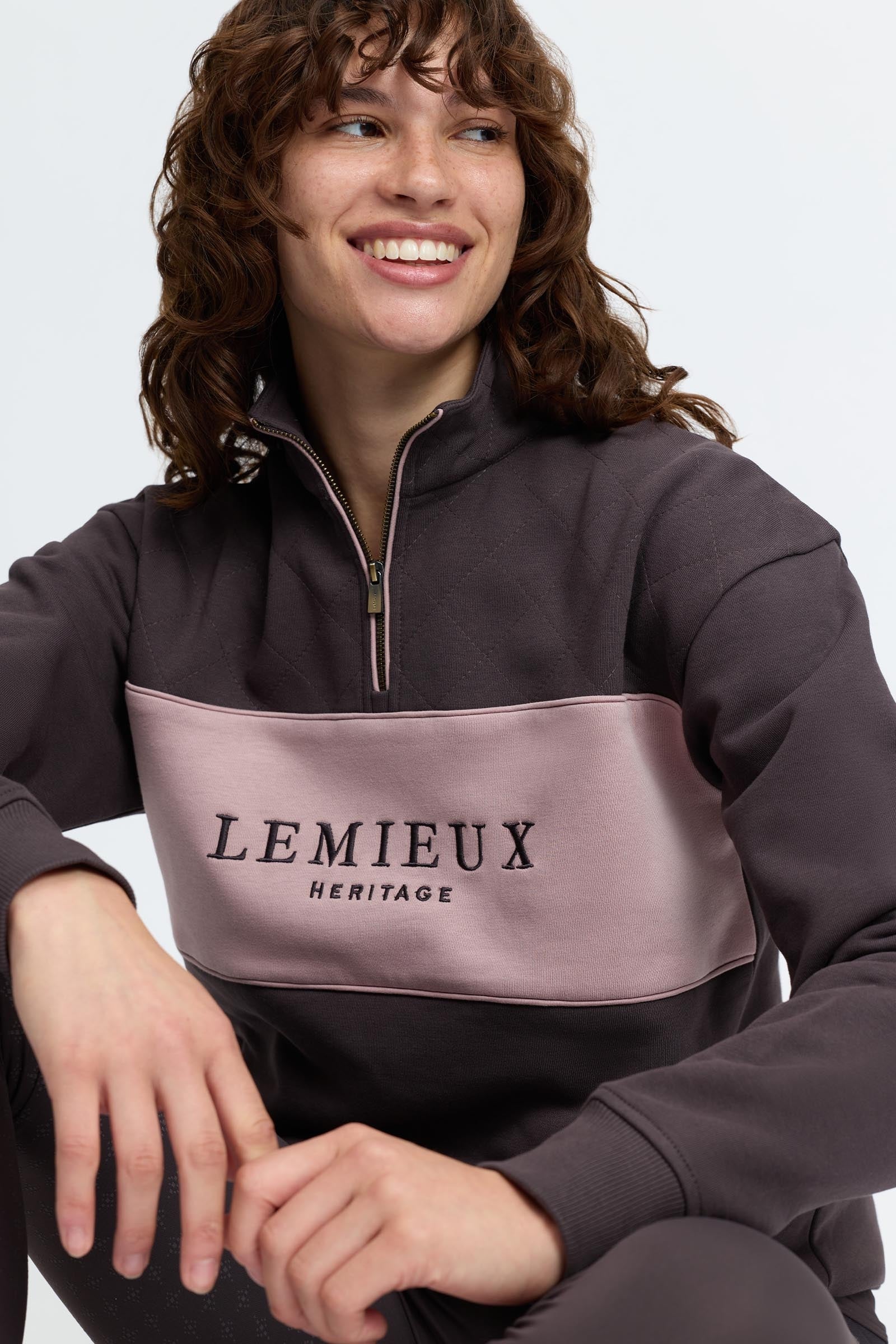 LeMieux Heritage Women´s Quarter Zip Sweatshirt Women’s Riding Clothing