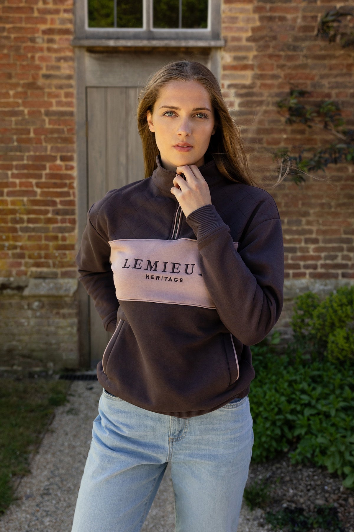 LeMieux Heritage Women´s Quarter Zip Sweatshirt Women’s Riding Clothing