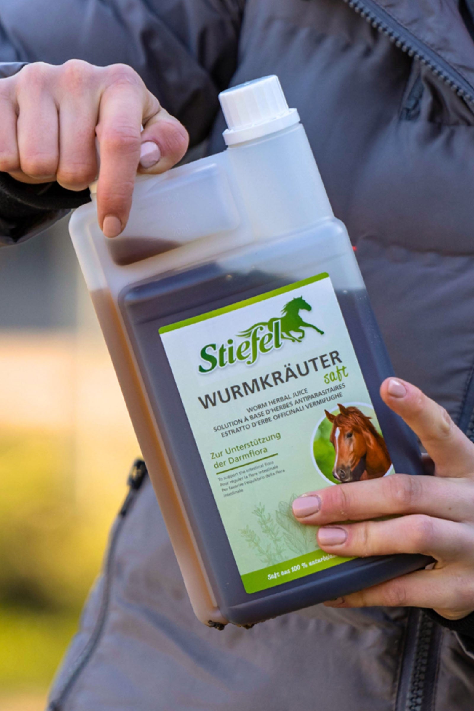 Stiefel Worm Herbal Juice, 1l Horse Feed & Nutrition