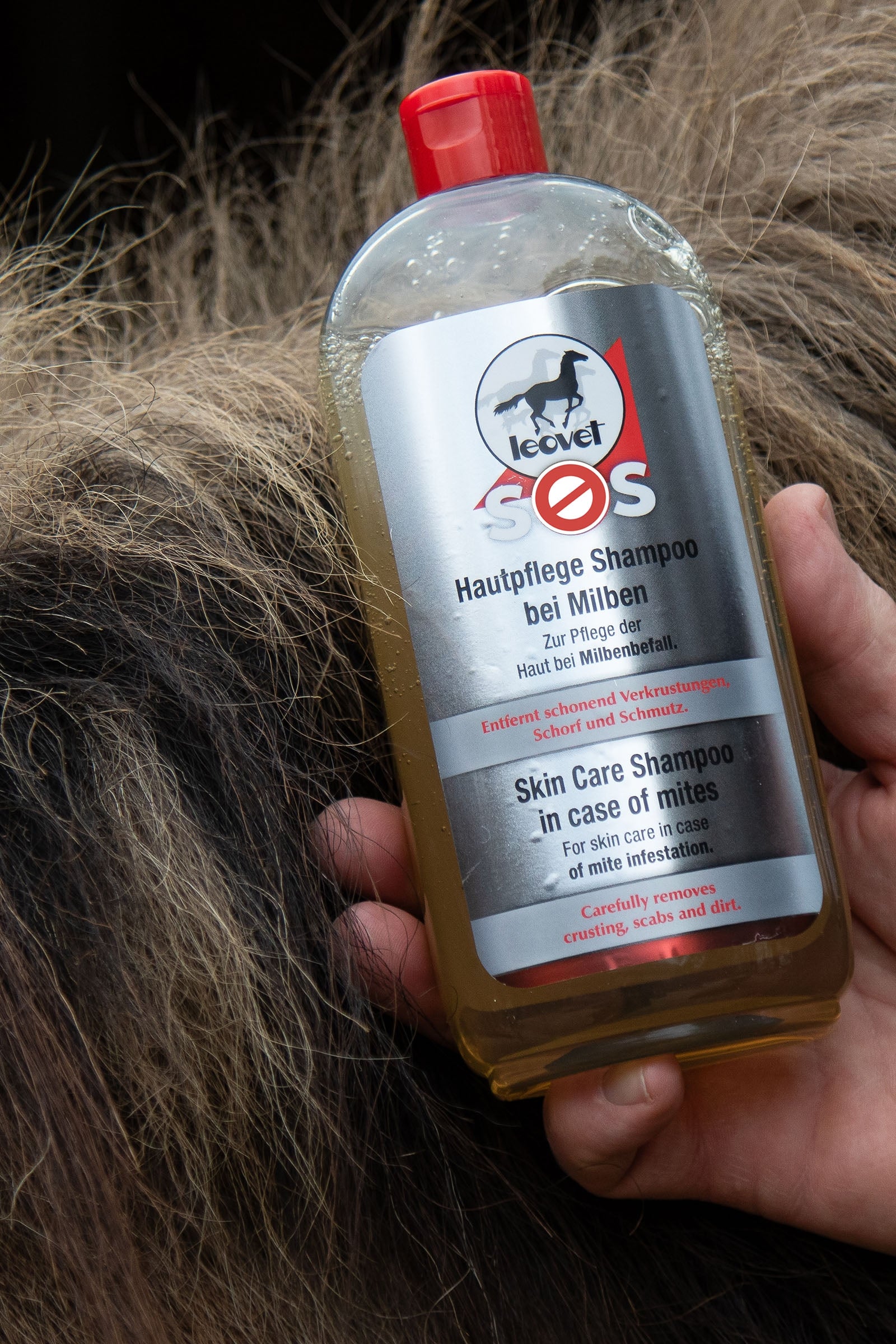 Leovet SOS Skin Care Shampoo in Case of Mites, 500ml Horse Health Care