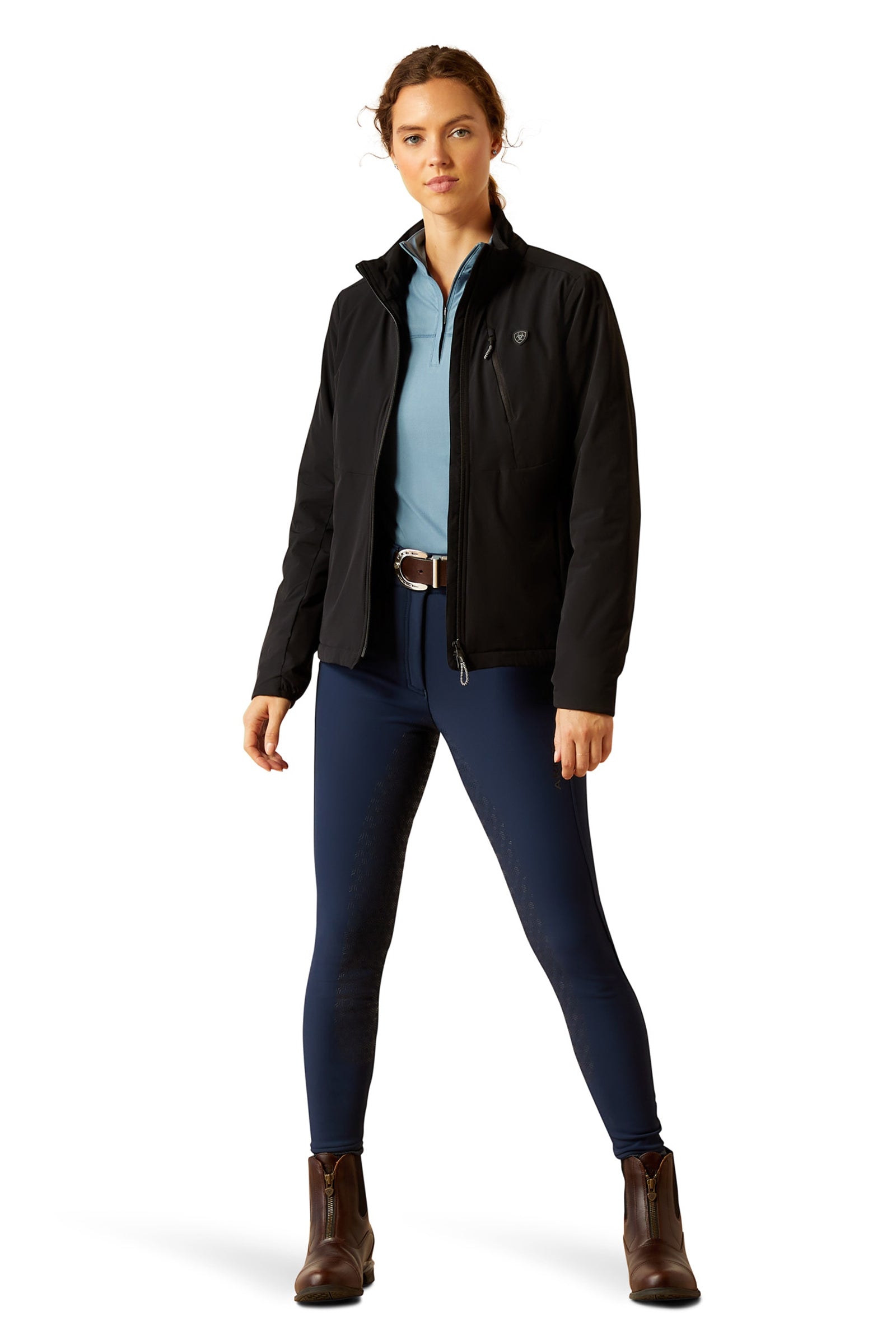 Ariat Rion StretchShell Wattierte Jacke Damen Reitbekleidung