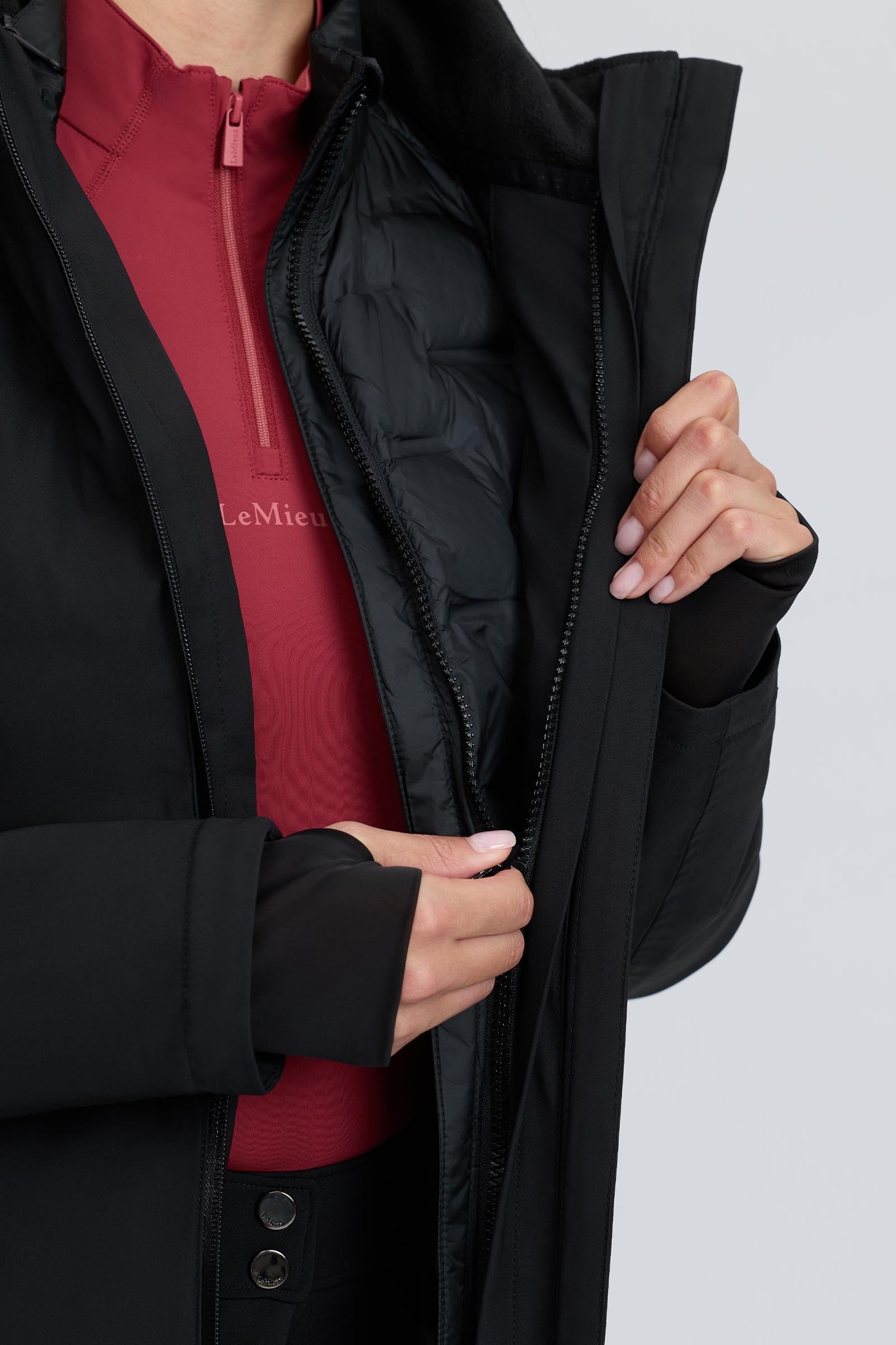 LeMieux Brooke Women´s 3-in-1 Waterproof Hybrid Jacket Women’s Riding Clothing