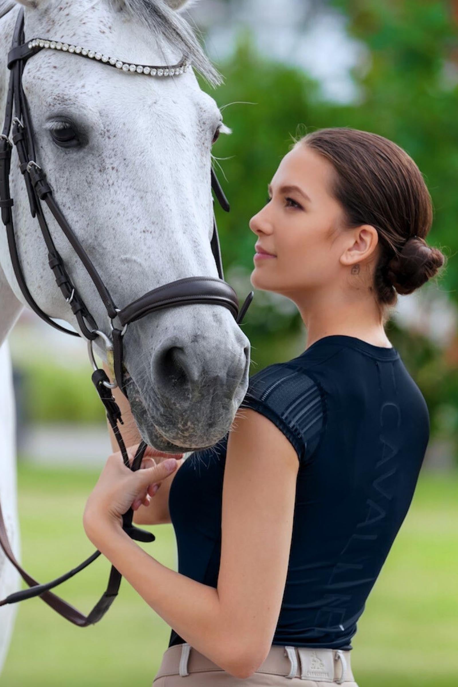 Cavalliera Riding Top Casual Contessa, Women's Short Sleeve Women’s Riding Clothing