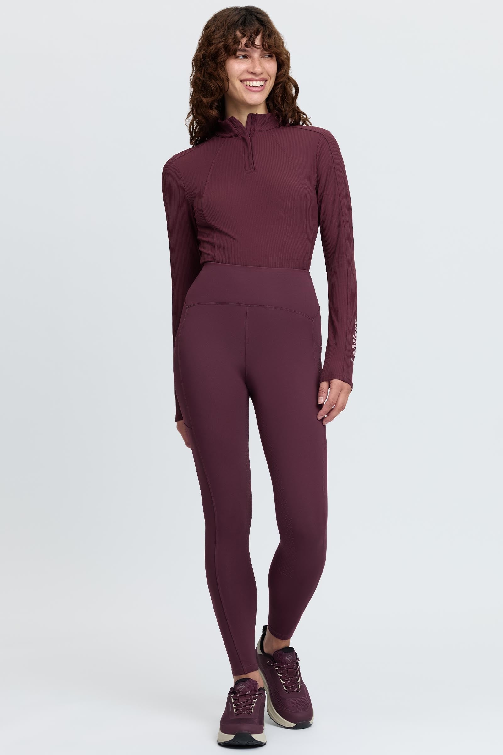 LeMieux Natalie Women´s Brushed Breeches With Full Grip Womens Breeches