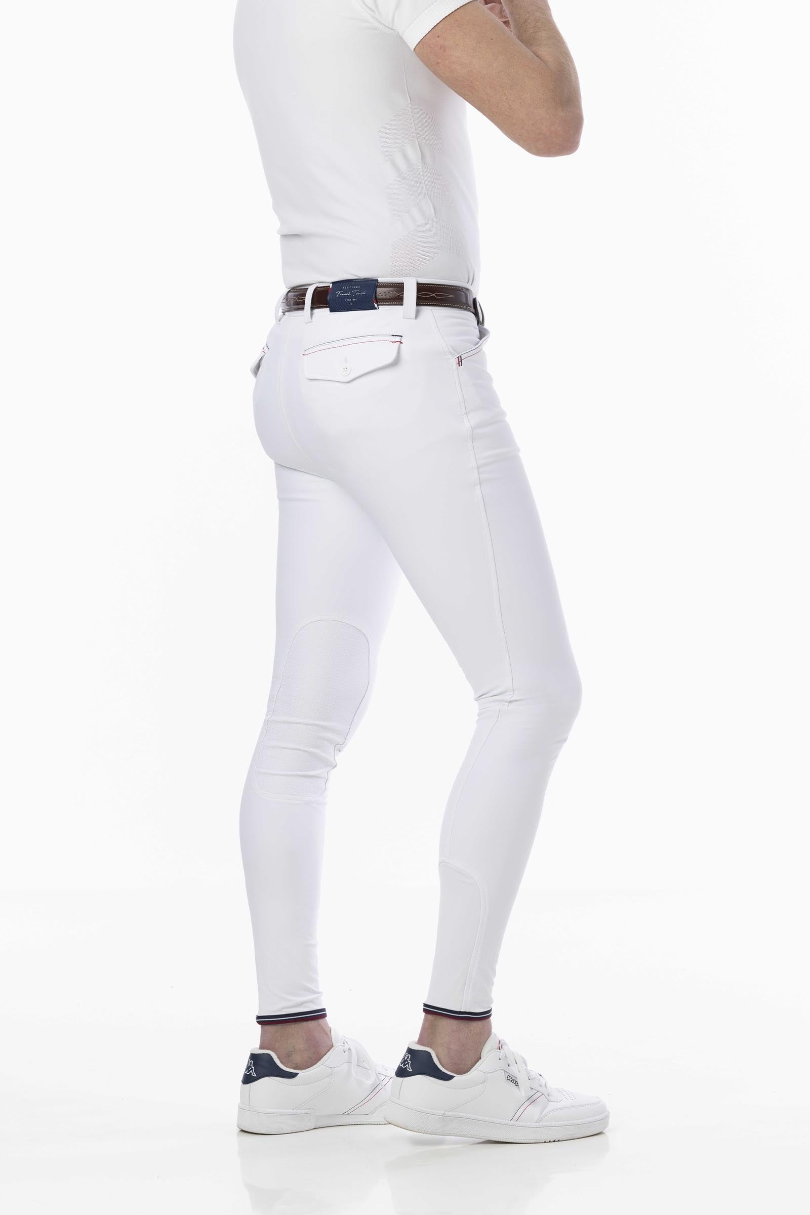 Equi Theme EQUITHÈME Eliot Herren Reithose mit Kniebesatz Herren Reitbekleidung