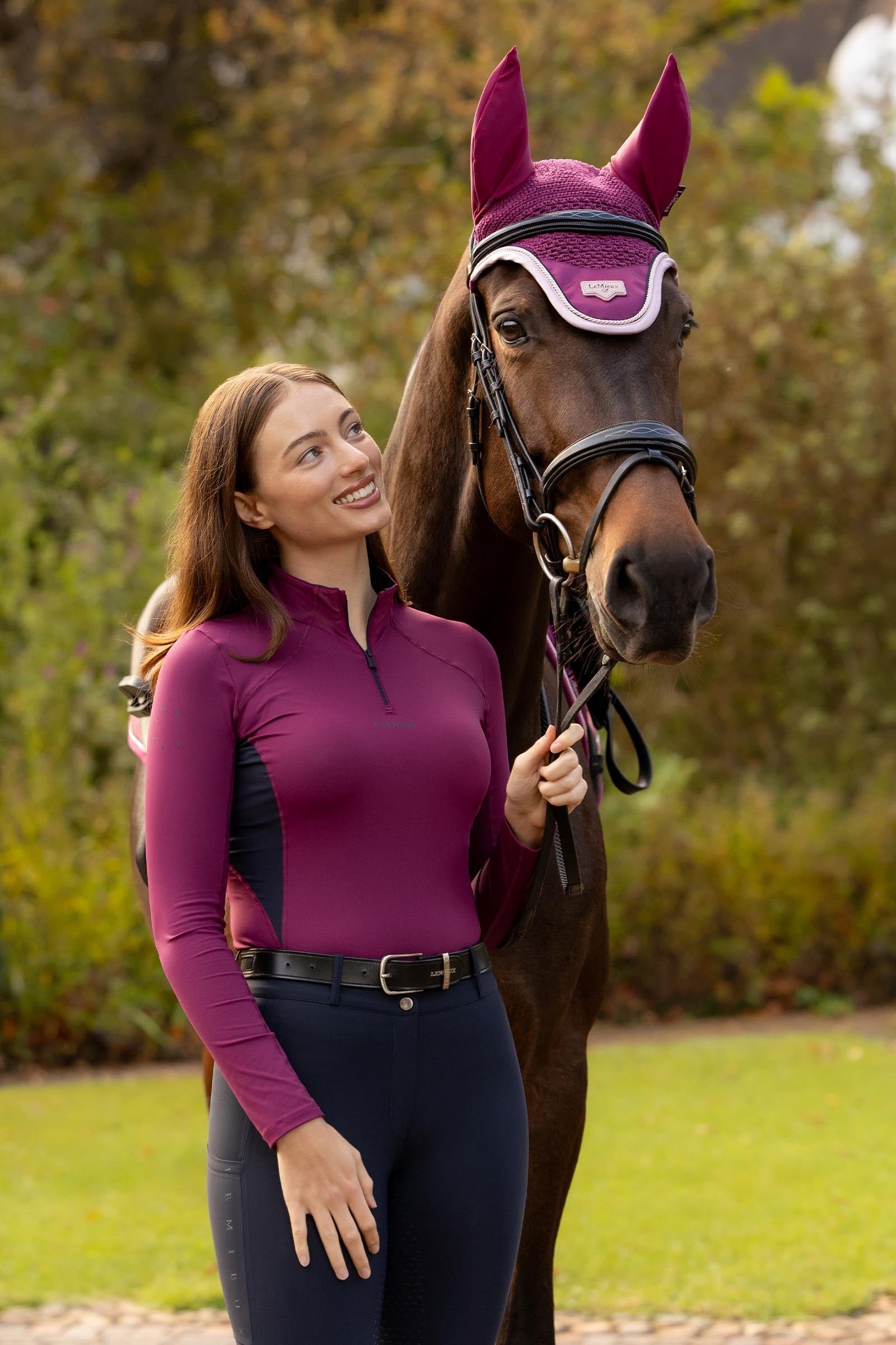 LeMieux Loire Fly Hood Saddle Pads
