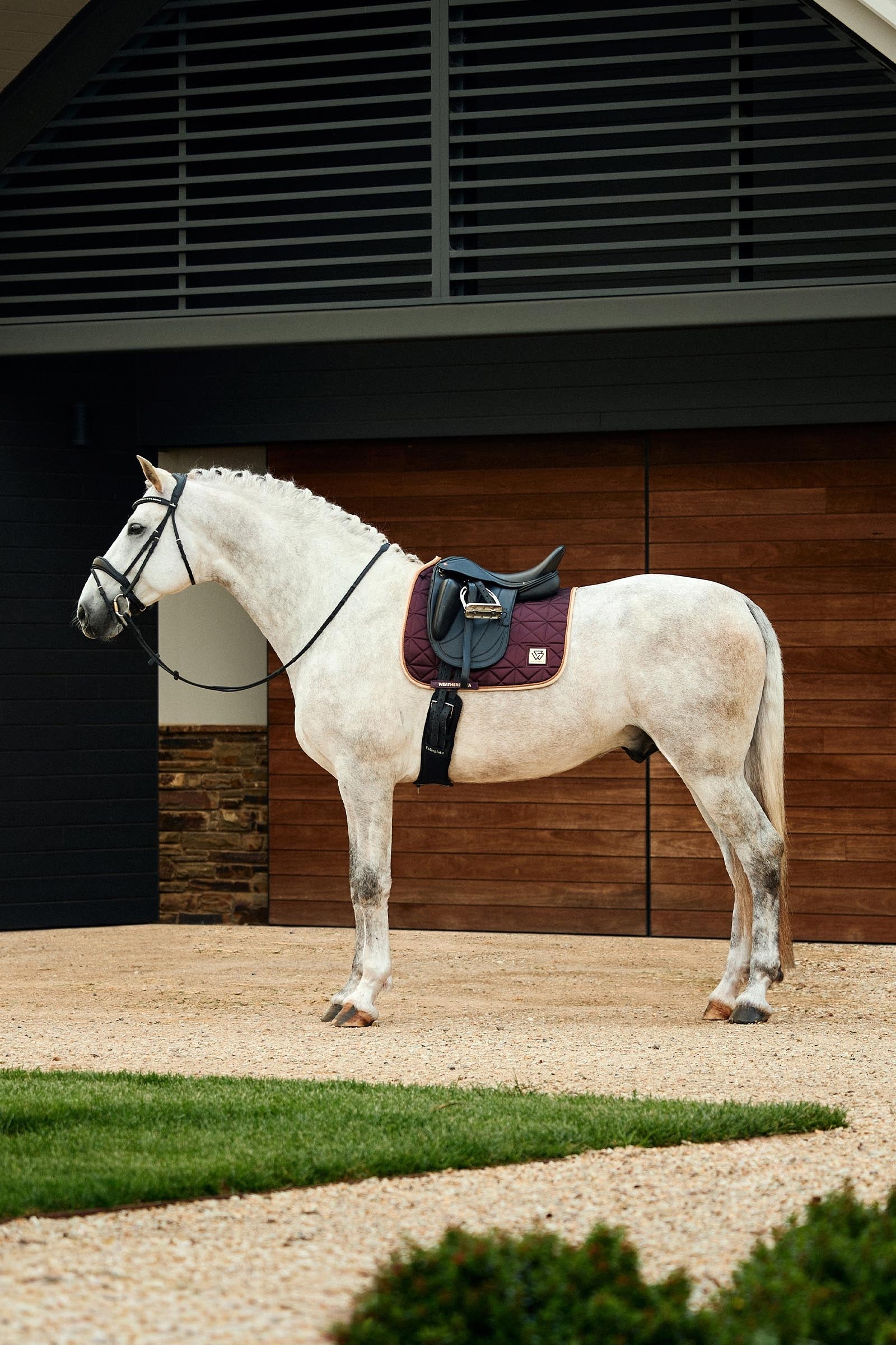 Weatherbeeta Satin Luxe Air-Tec Dressage Saddle Pad Saddle Pads