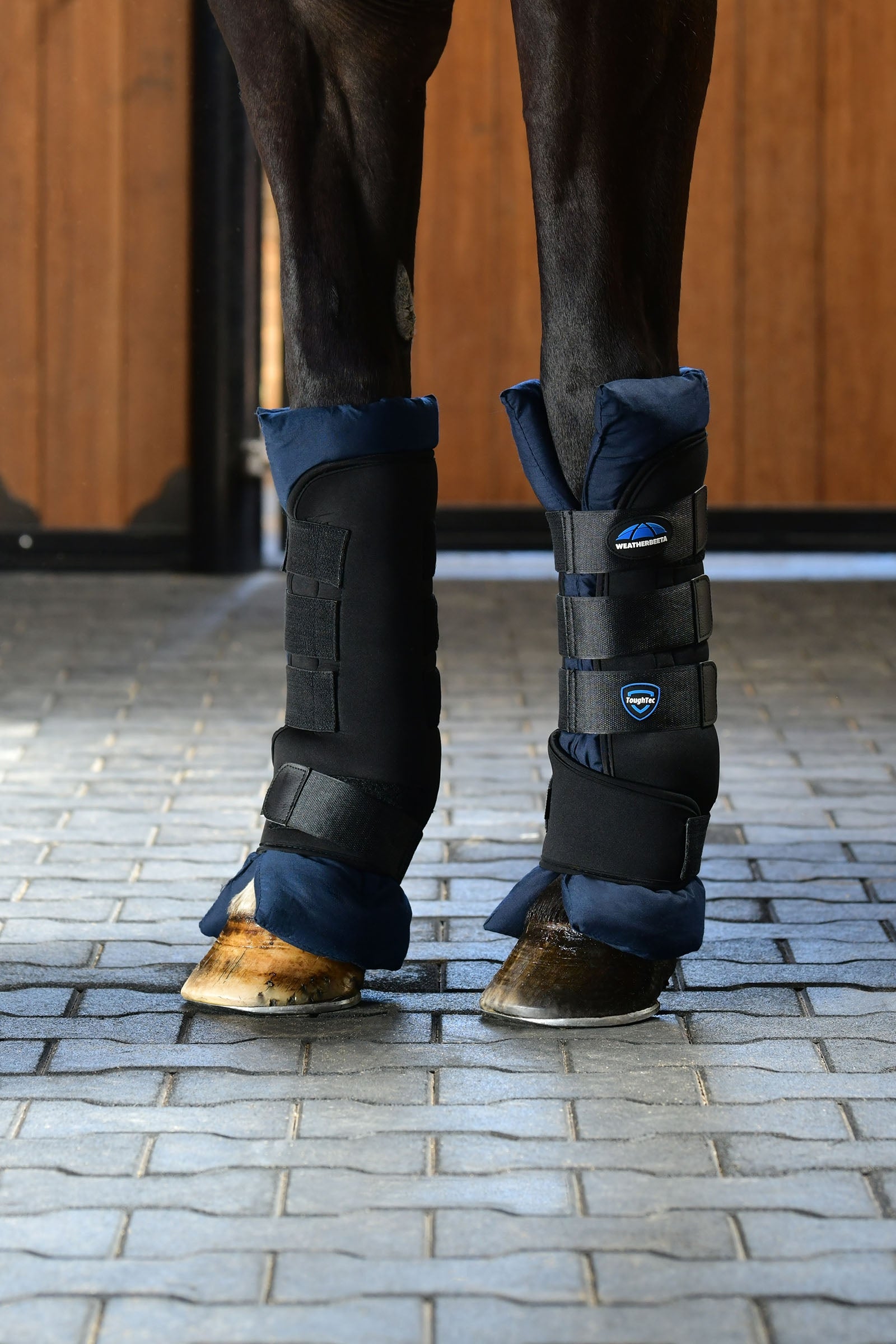 Weatherbeeta Tough-Tec Stable Boot Wraps Leg Protection & Hoof Protection for Horses
