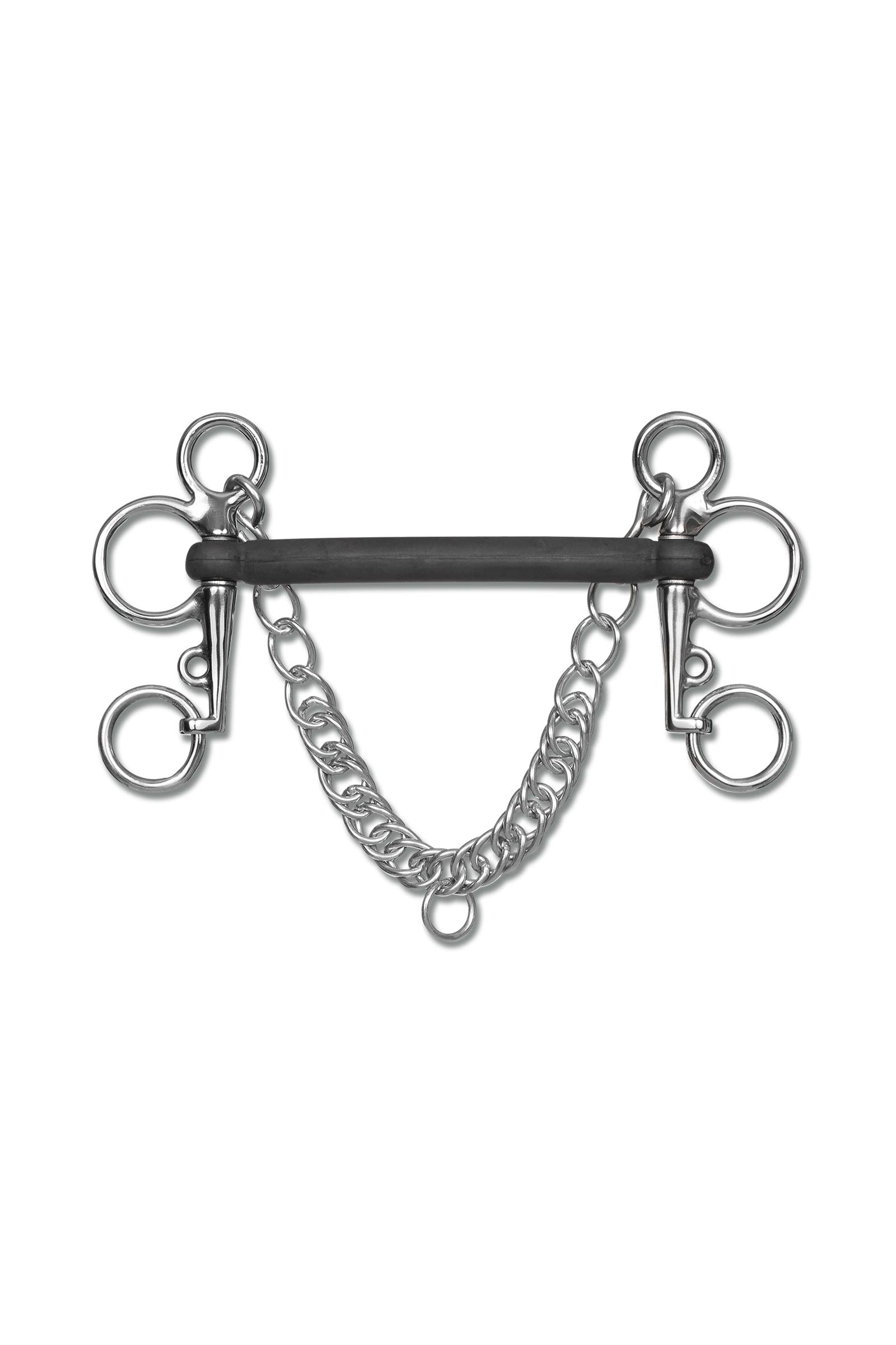 Waldhausen Rubber Pelham Rigid Bar, Lz: 5 cm 15 mm Horse Bits