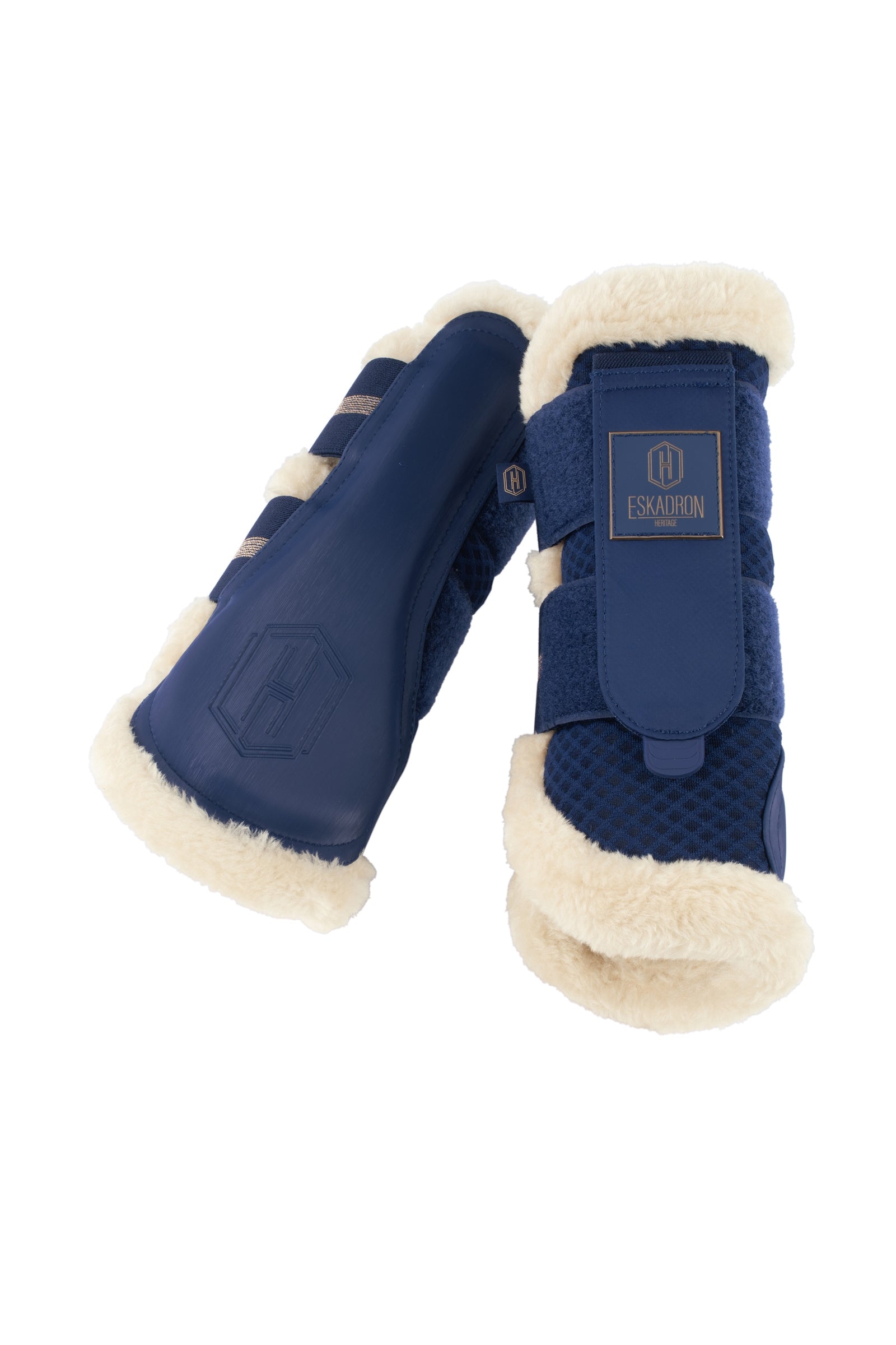 Eskadron Heritage AW24 Mesh Gamaschen mit Kunstfell Leg Protection & Hoof Protection for Horses