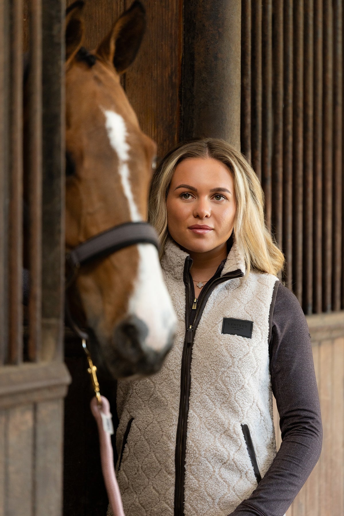 LeMieux Heritage Borg Women´s Gilet Women’s Riding Clothing