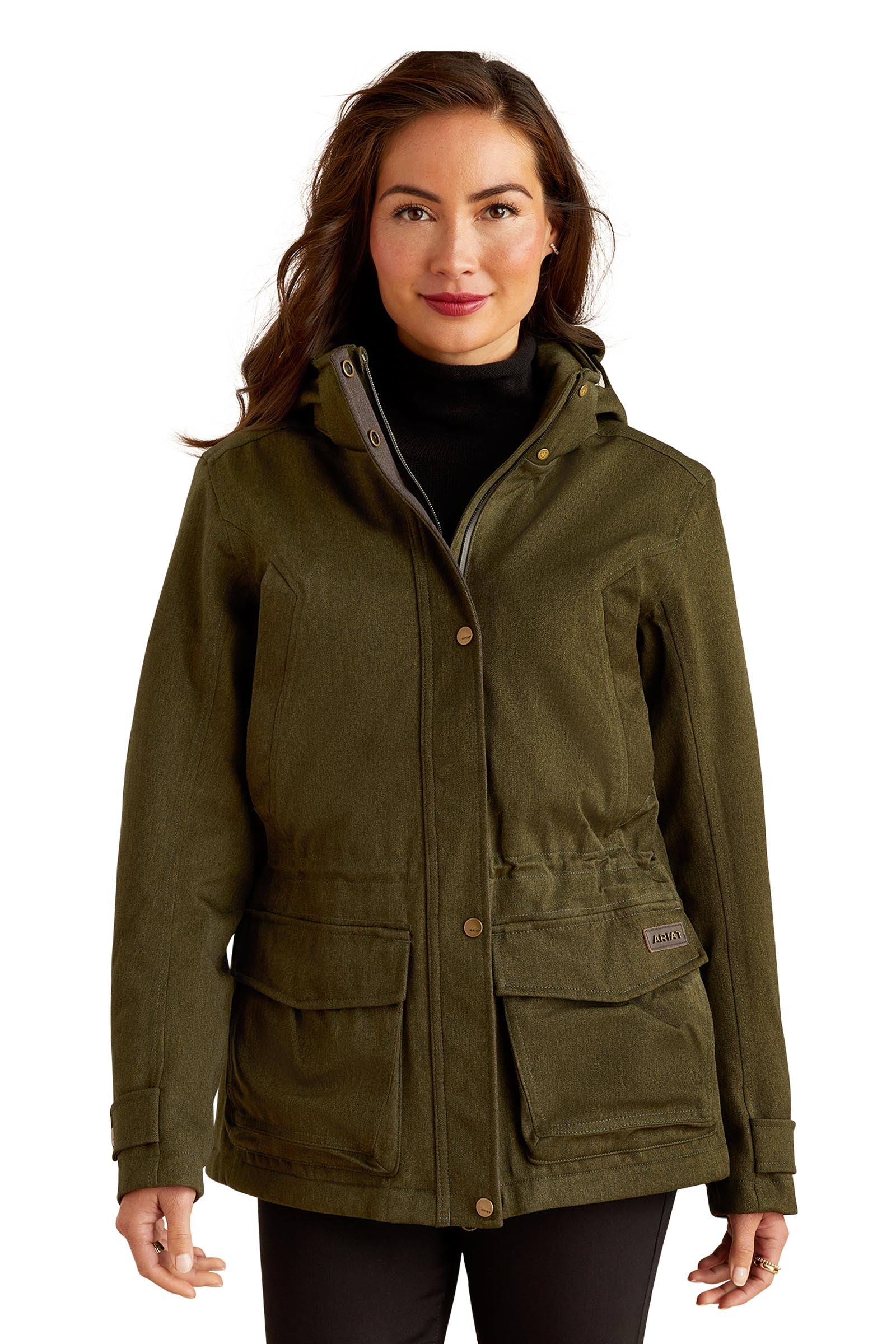 Ariat Rhodium Damen wasserdichter gefütterter Parka Damen Reitbekleidung