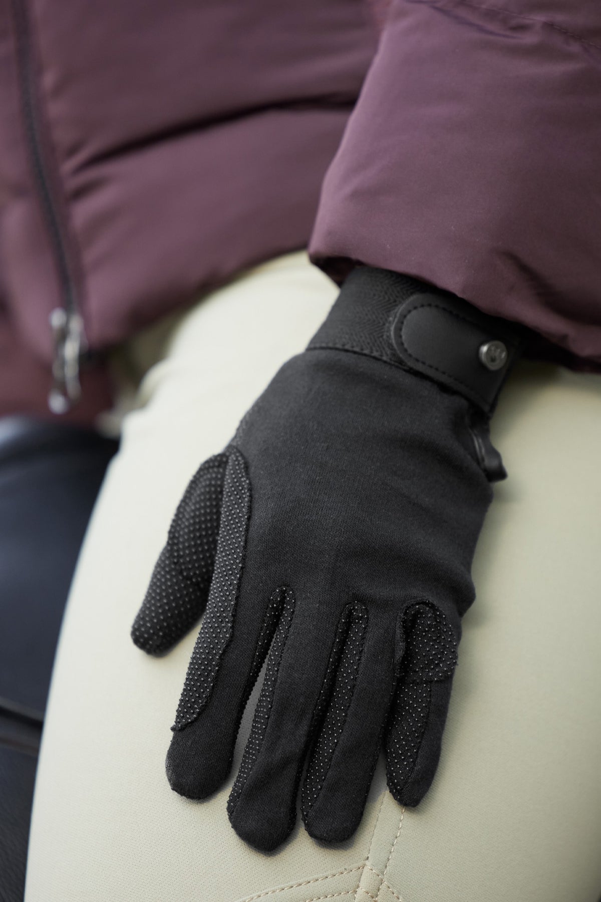 ELT Picot Cotton Winter Gloves Riding Gloves