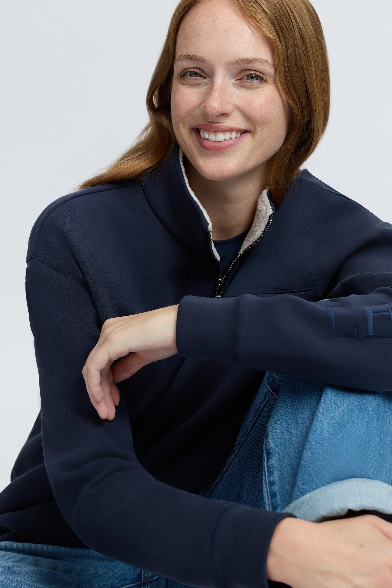 LeMieux Scarlet Women´s Quarter Zip Sweatshirt Women’s Riding Clothing