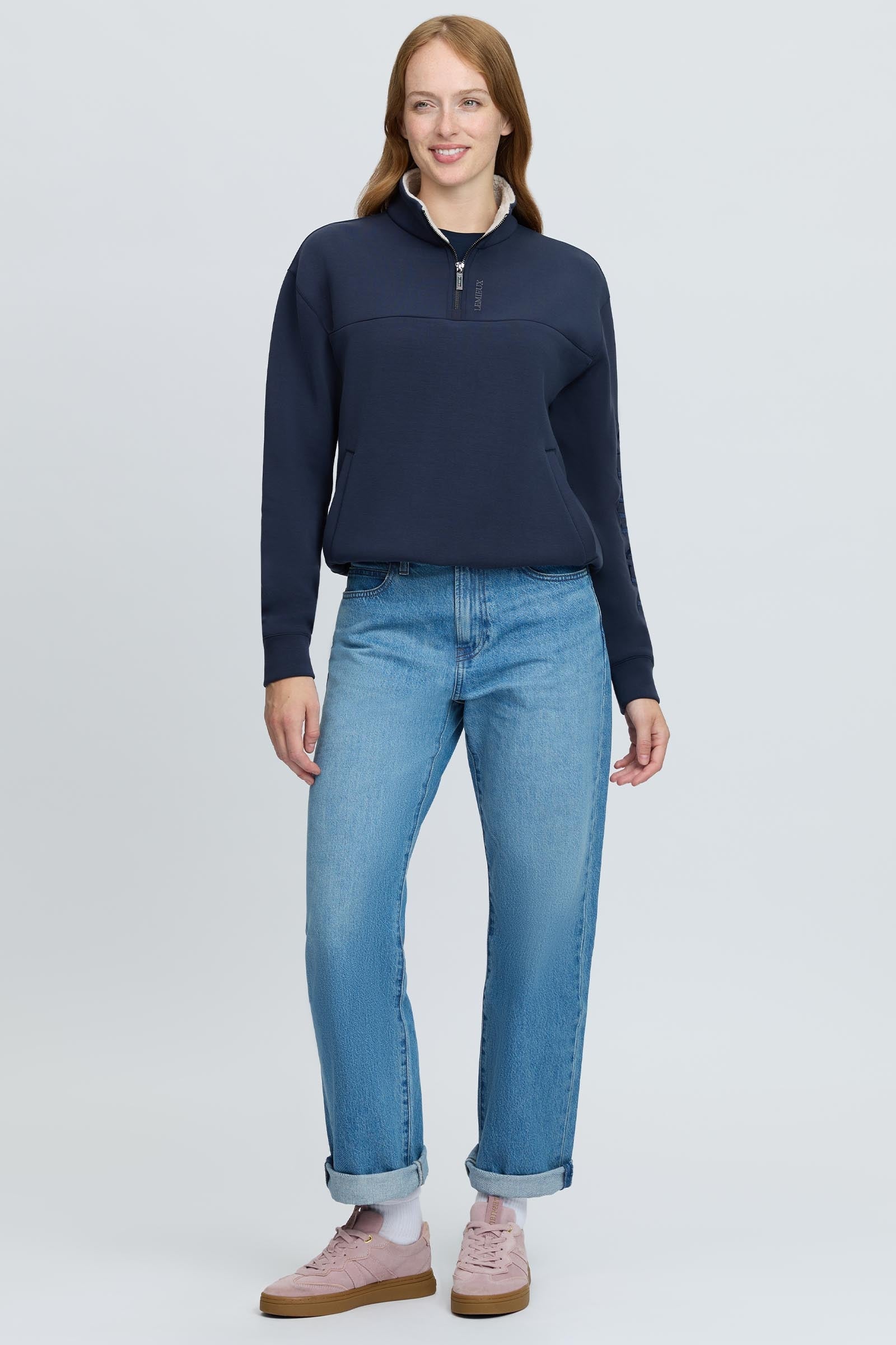 LeMieux Scarlet Women´s Quarter Zip Sweatshirt Women’s Riding Clothing