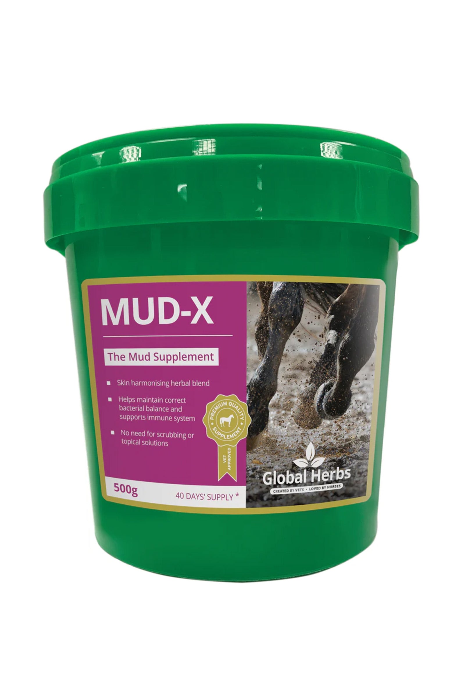 Global Herbs Mud-X 500g Horse Feed & Nutrition