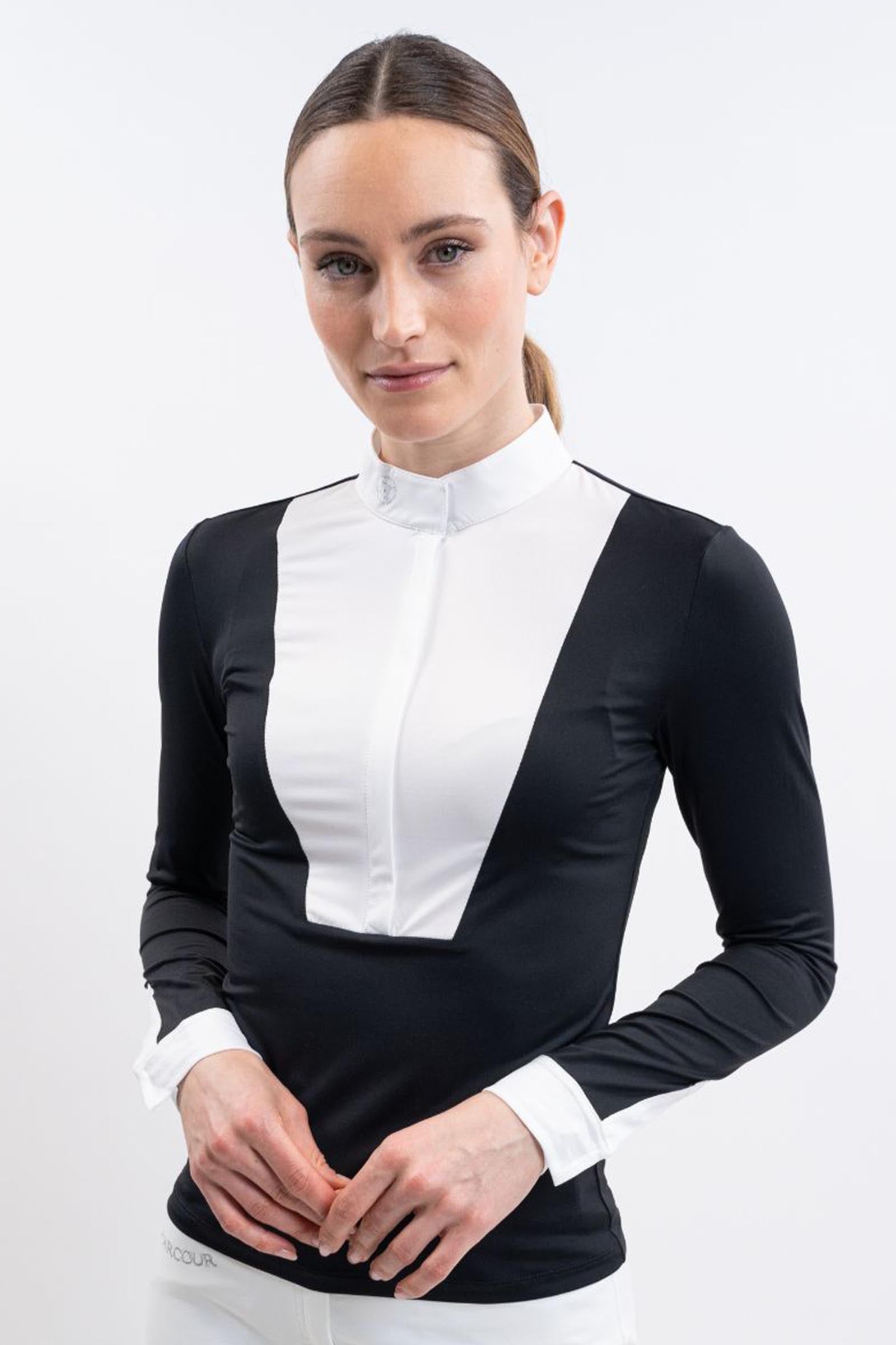 Harcour Stella Damen Turnier Poloshirt LS Damen Reitbekleidung